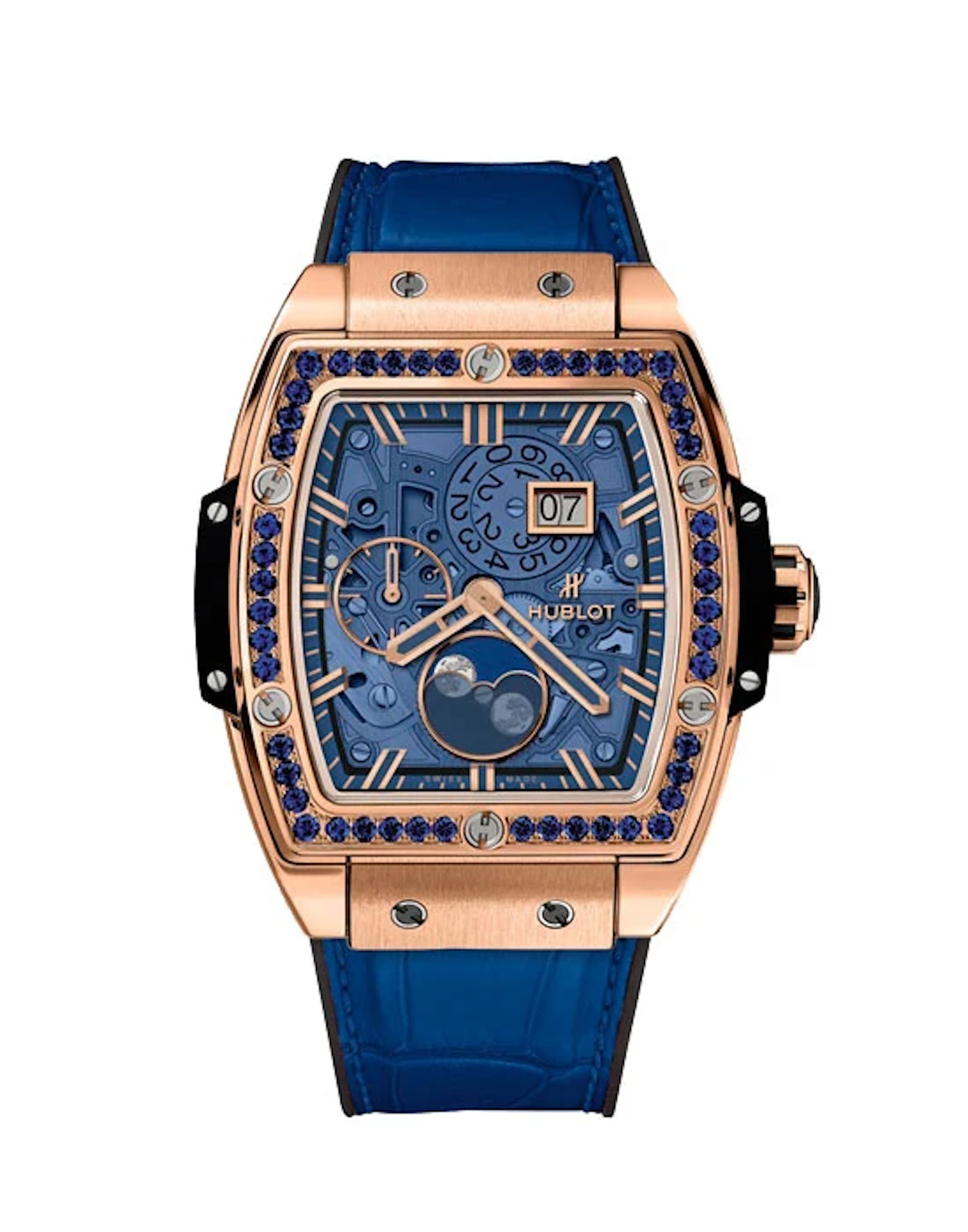 Hublot Spirit of Big Bang 18K Rose Gold & Sapphires Men's Watch