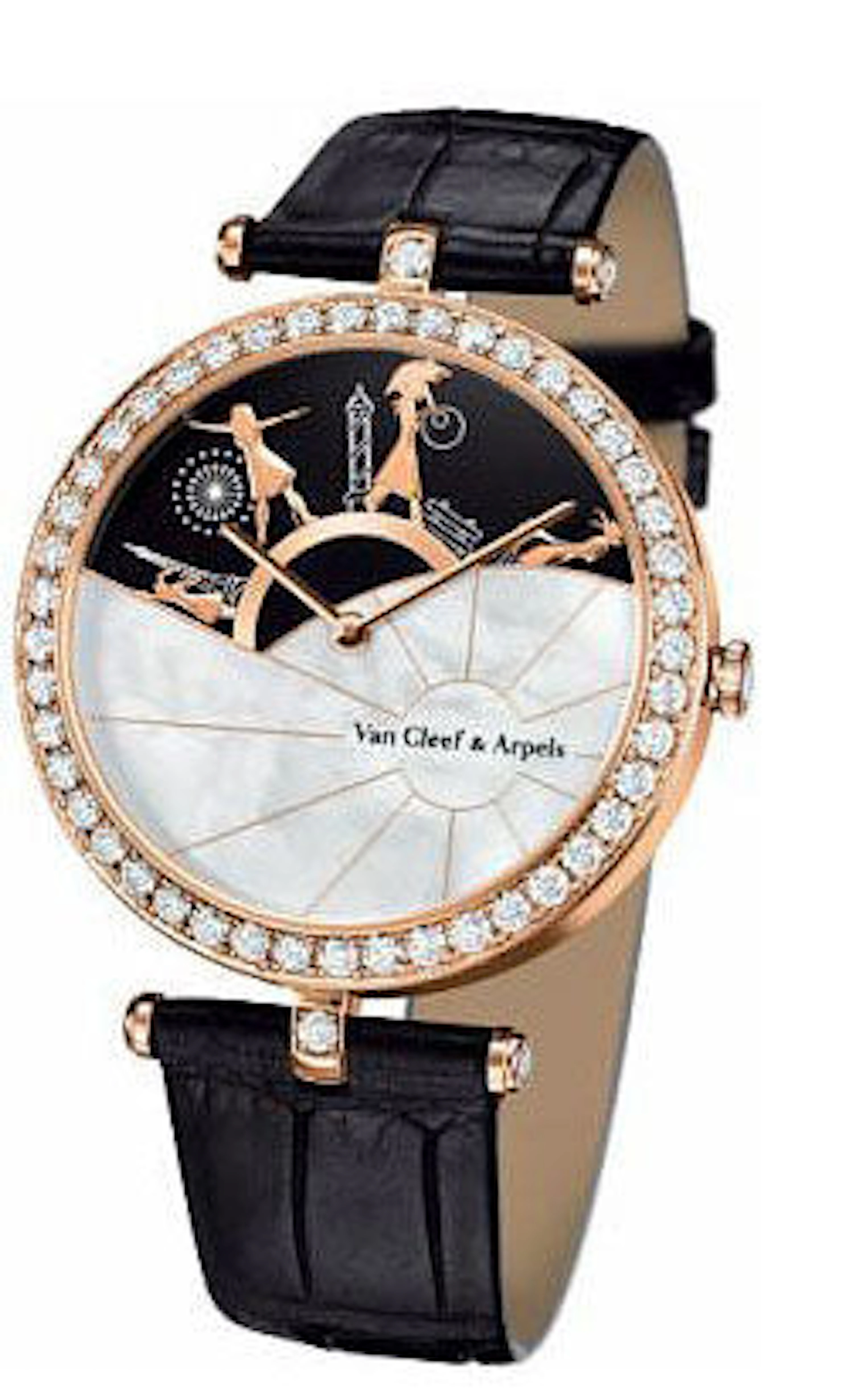 Van Cleef & Arpels Lady Arpels A Day in Paris 18K Rose Gold & Diamonds