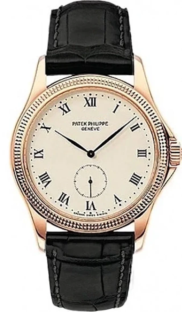 Patek Philippe Calatrava 18K Yellow Gold Men's Watch