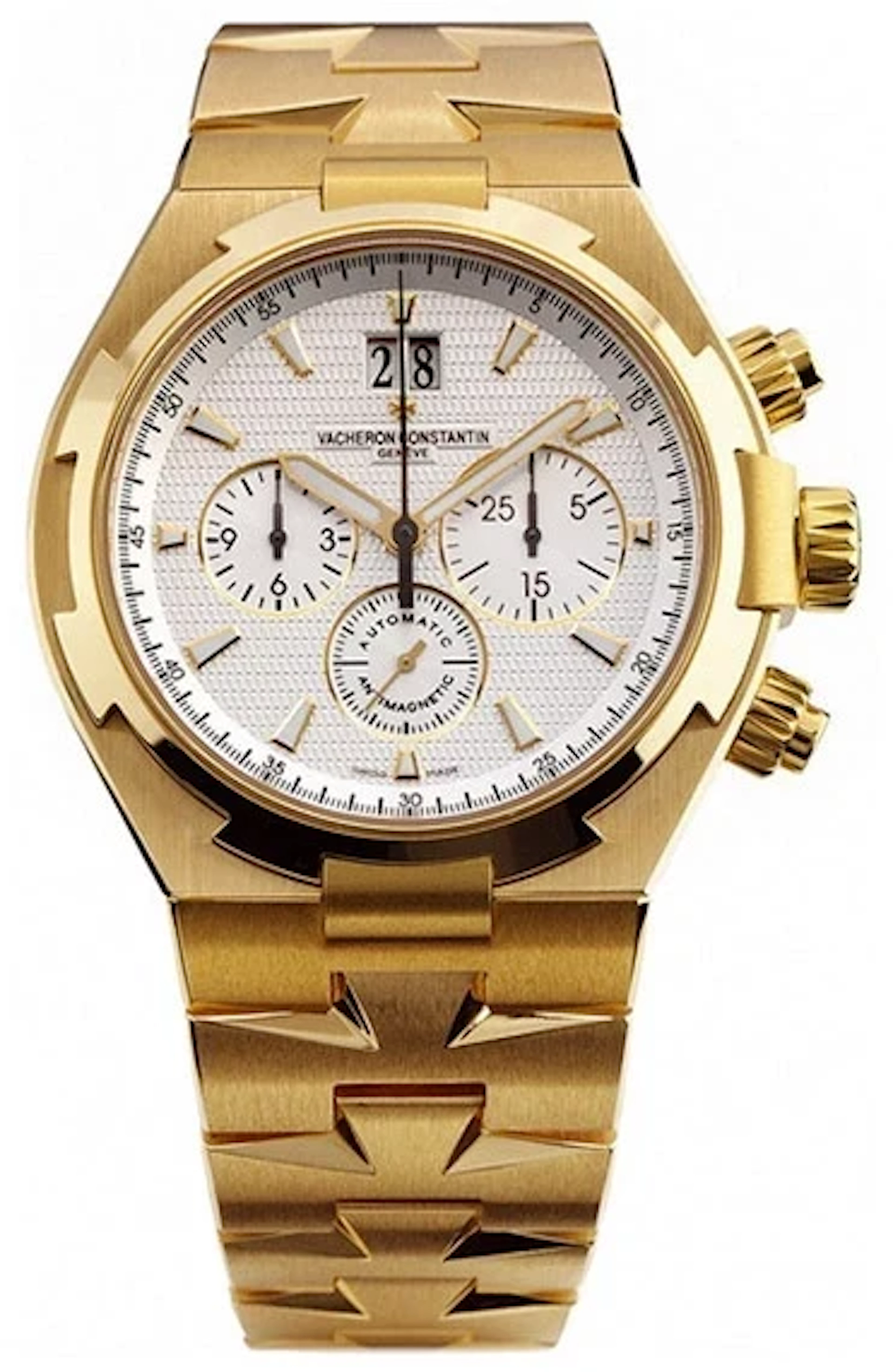 Vacheron Constantin Overseas Chronograph 18K Yellow Gold Men's Watch