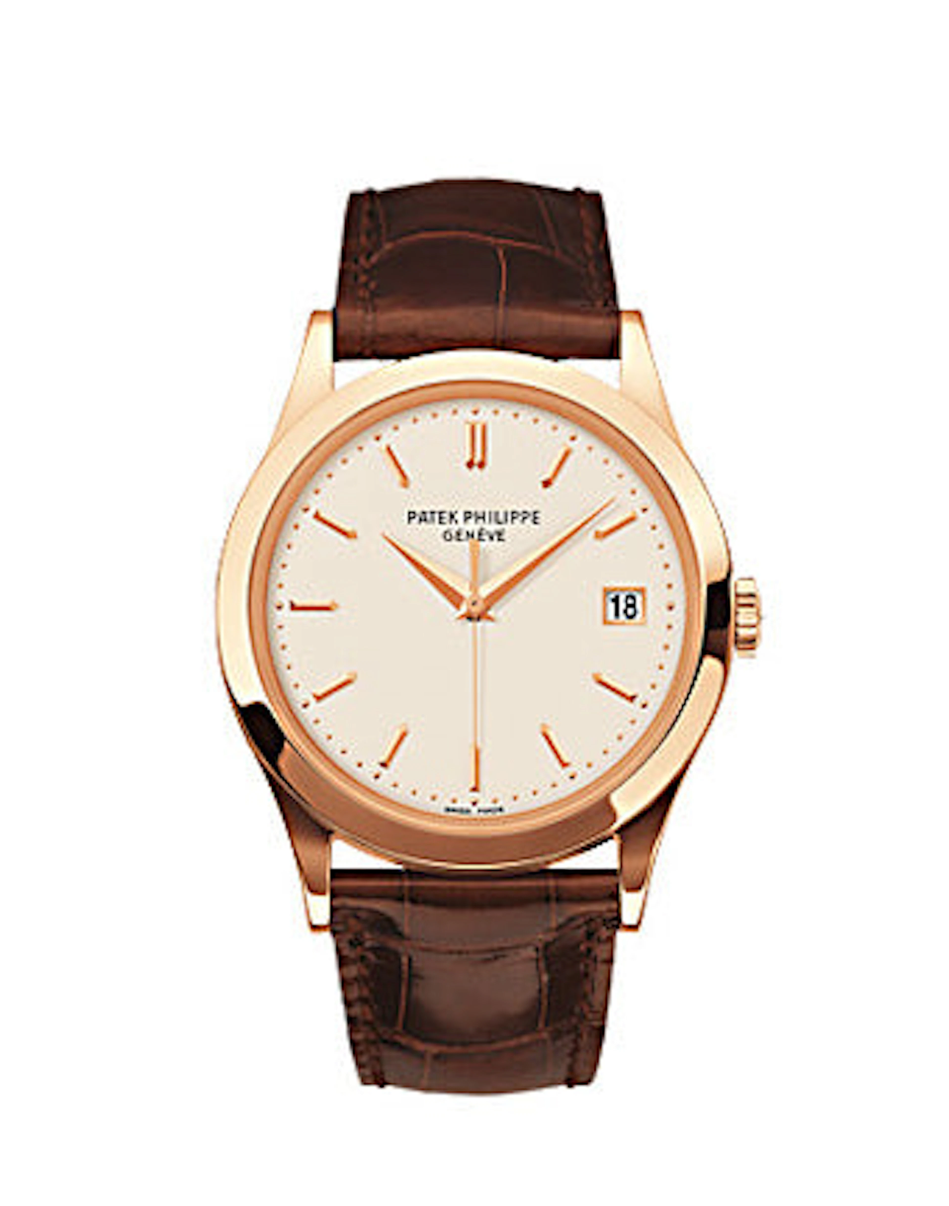 Patek Philippe Calatrava 18k Rose Gold Men's Watch