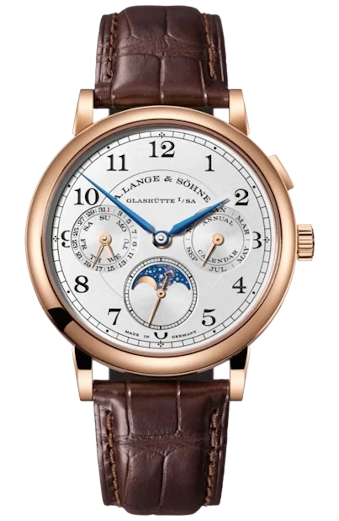 A. Lange & Söhne 1815 Rattrapante Perpetual Calendar 18K Rose Gold Men’s Watch