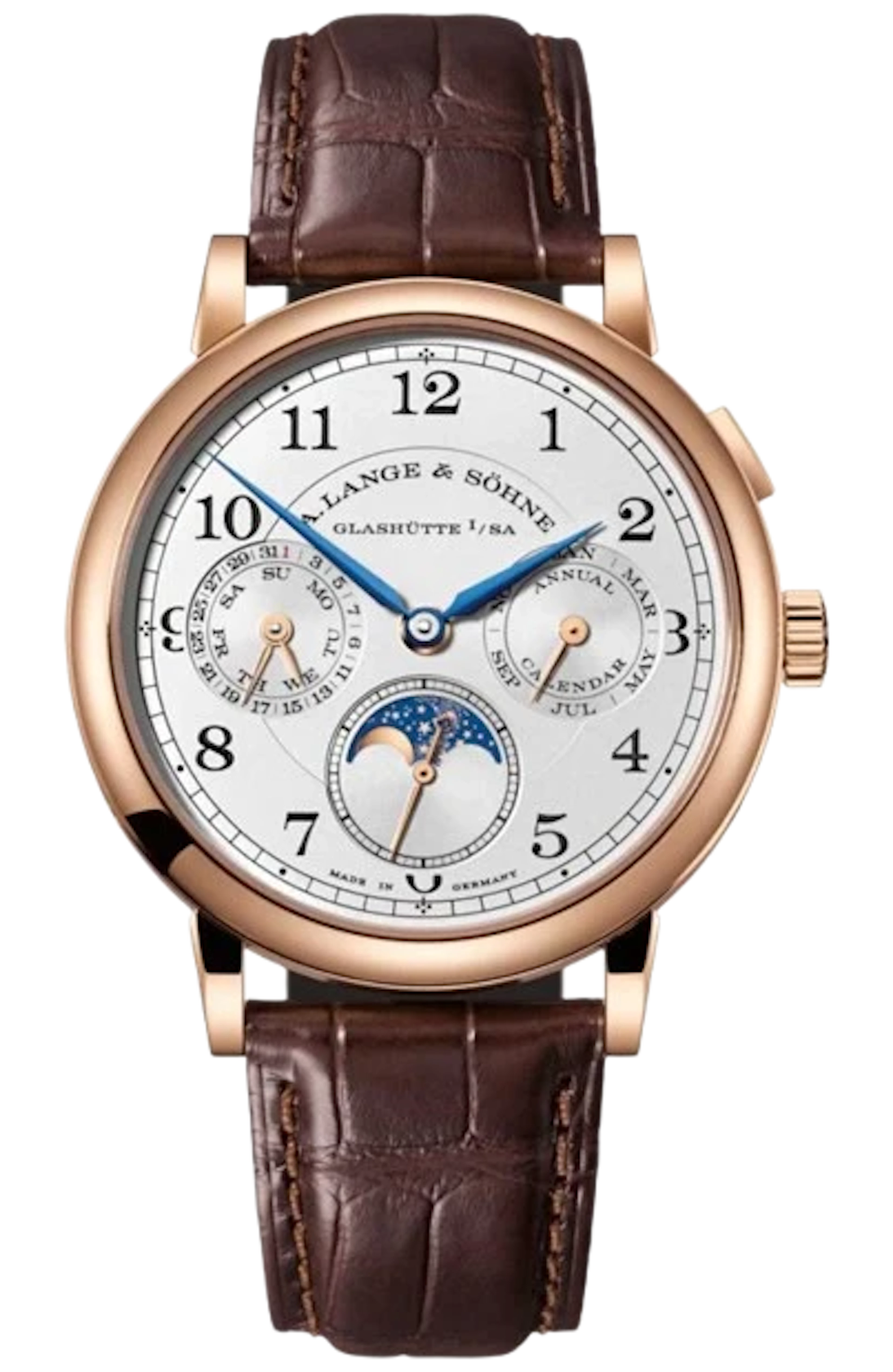 A. Lange & Söhne 1815 Rattrapante Perpetual Calendar 18K Rose Gold Men’s Watch