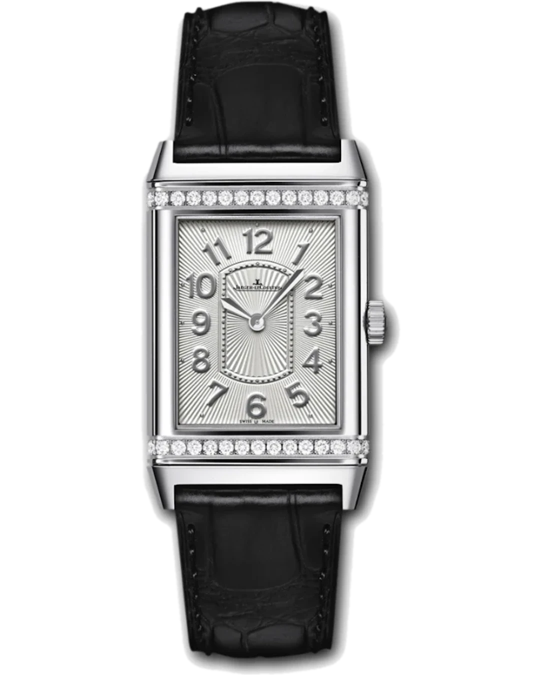 Jaeger-LeCoultre Grande Reverso Stainless steel & Diamonds Ultra Thin