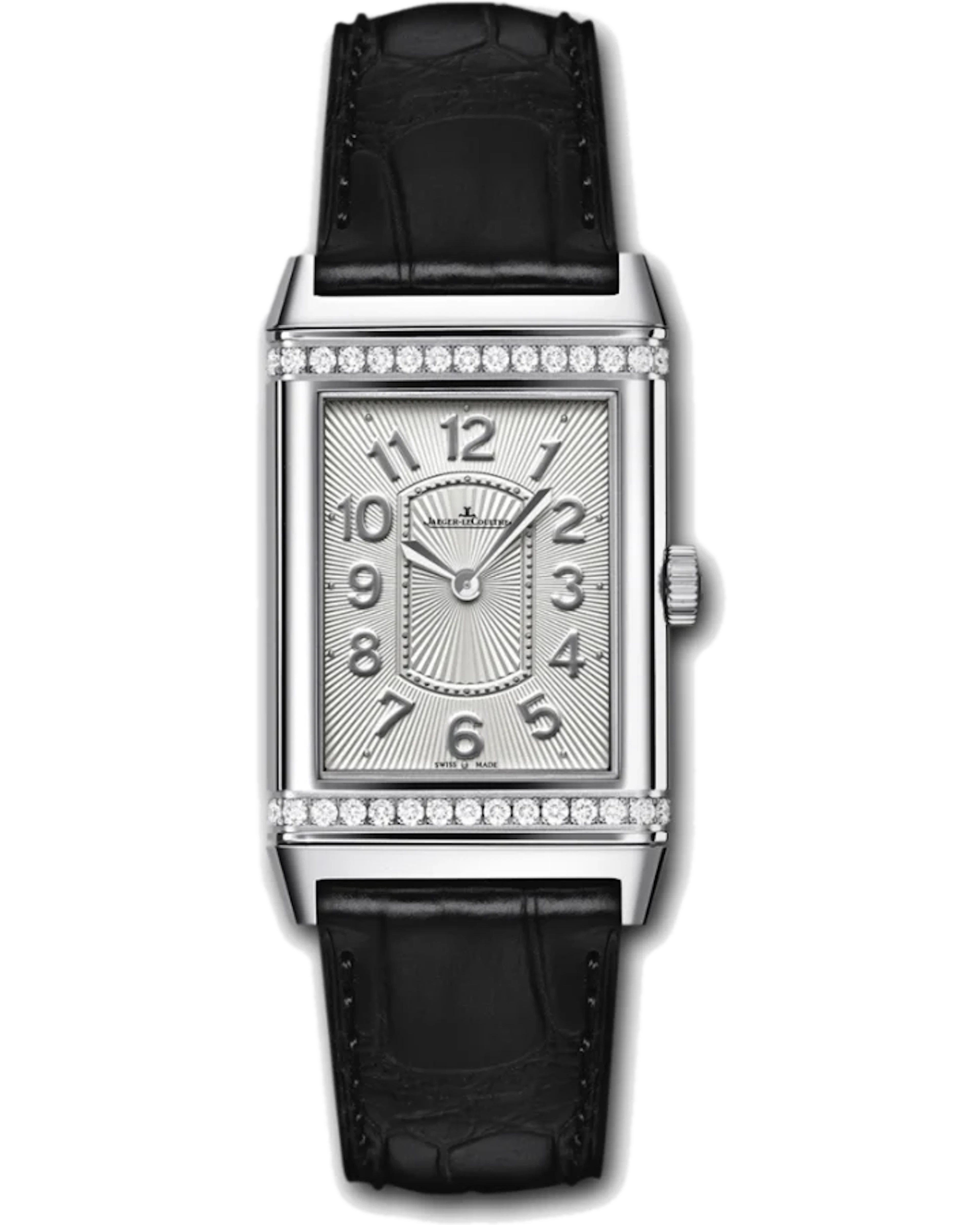 Jaeger-LeCoultre Grande Reverso Stainless steel & Diamonds Ultra Thin
