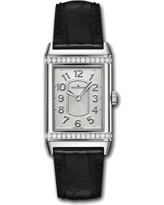 Jaeger-LeCoultre Grande Reverso Stainless steel & Diamonds Ultra Thin