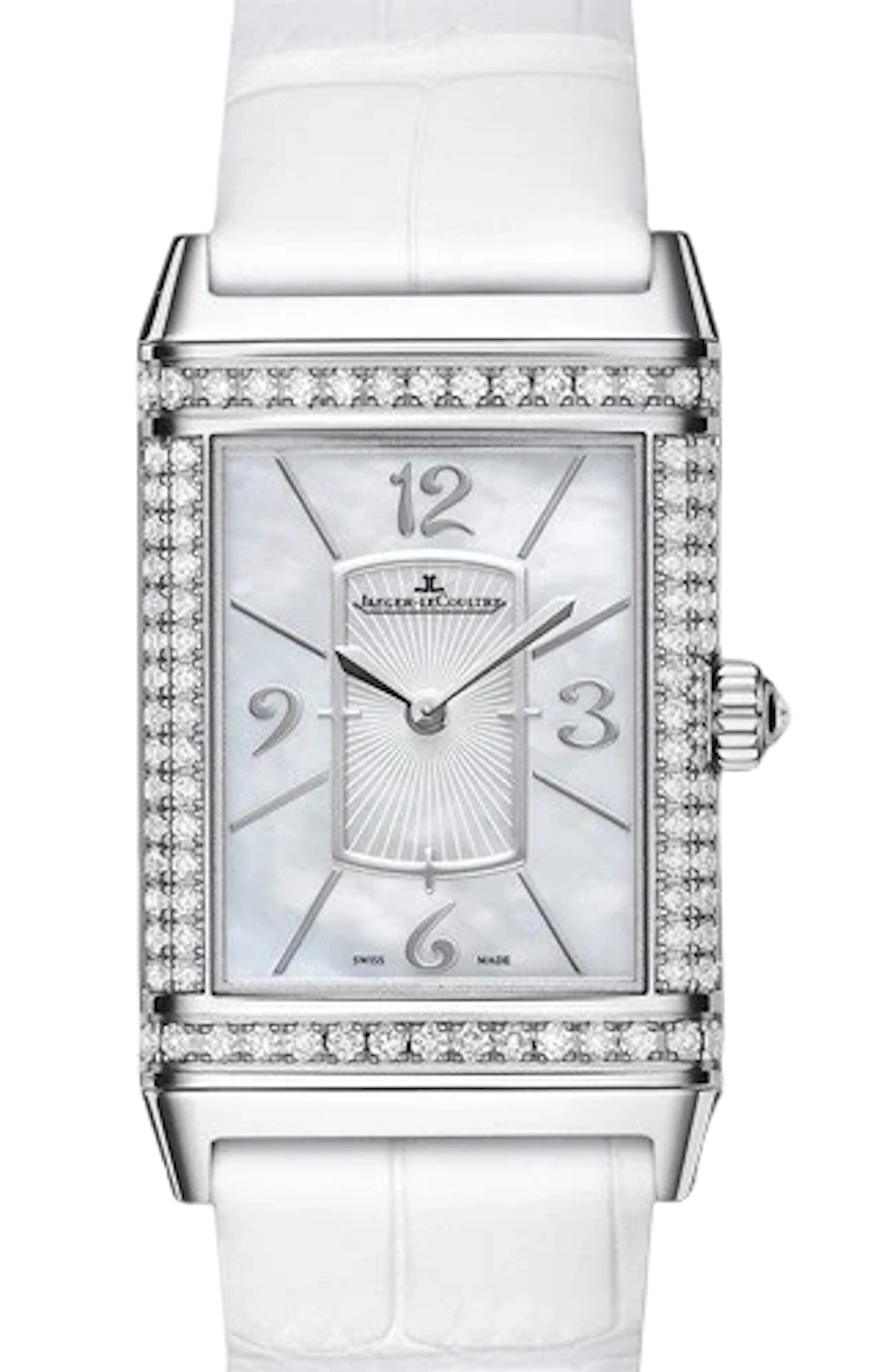 Jaeger-LeCoultre Grande Reverso Lady Ultra Thin 18k White Gold Women’s Watch