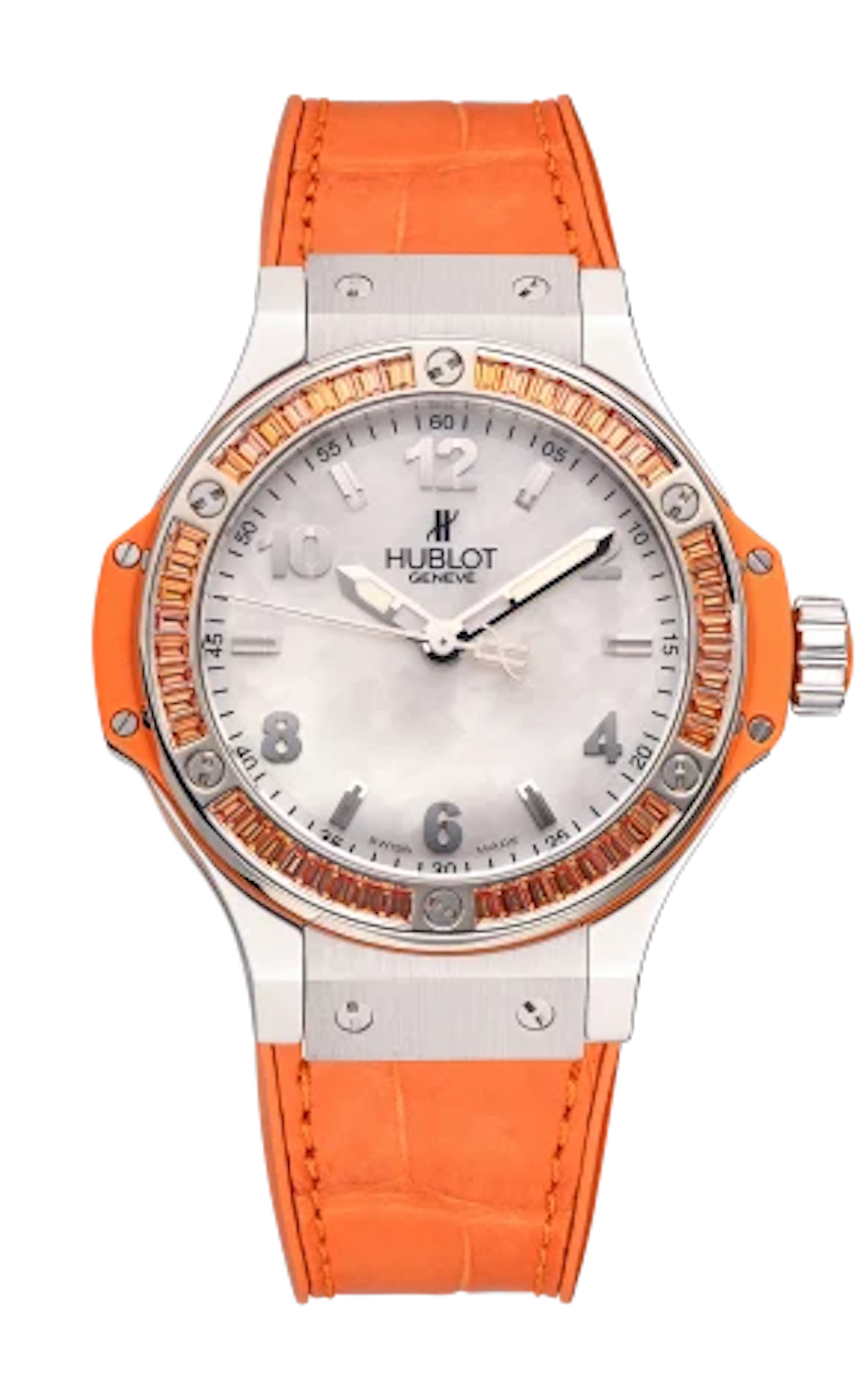 Hublot Big Bang 38 MM Tutti Frutti Stainless steel & Sapphires Lady's Watch