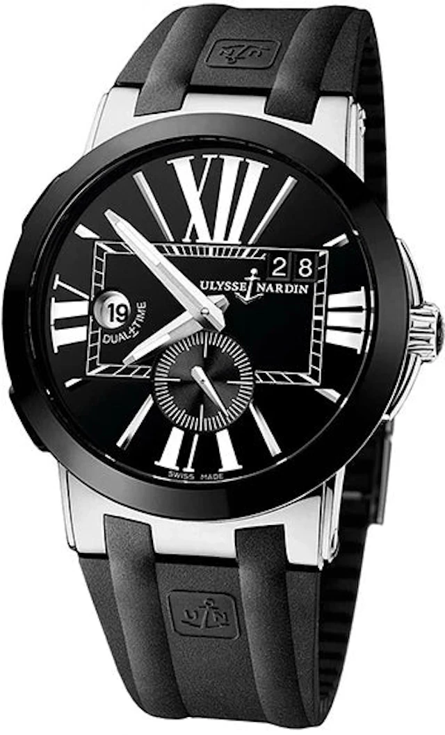 Ulysse Nardin Dual Time Stainless Steel Men's Watch