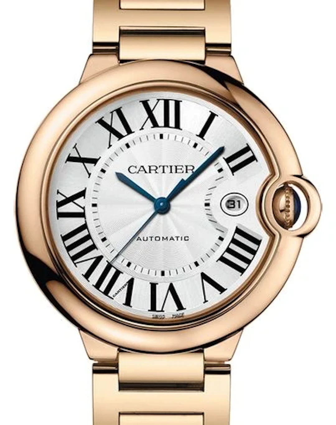 Cartier Ballon Bleu de Cartier 18K Rose Gold Men's Watch