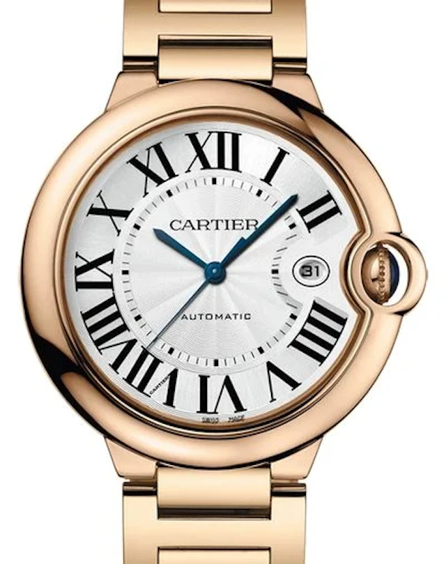 Cartier Ballon Bleu de Cartier 18K Rose Gold Men's Watch
