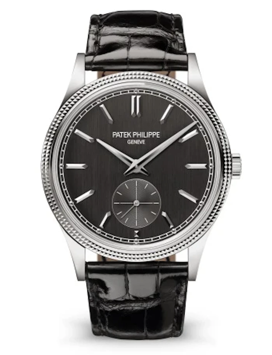 Patek Philippe Calatrava Small Seconds 18K White Gold Men's Watch