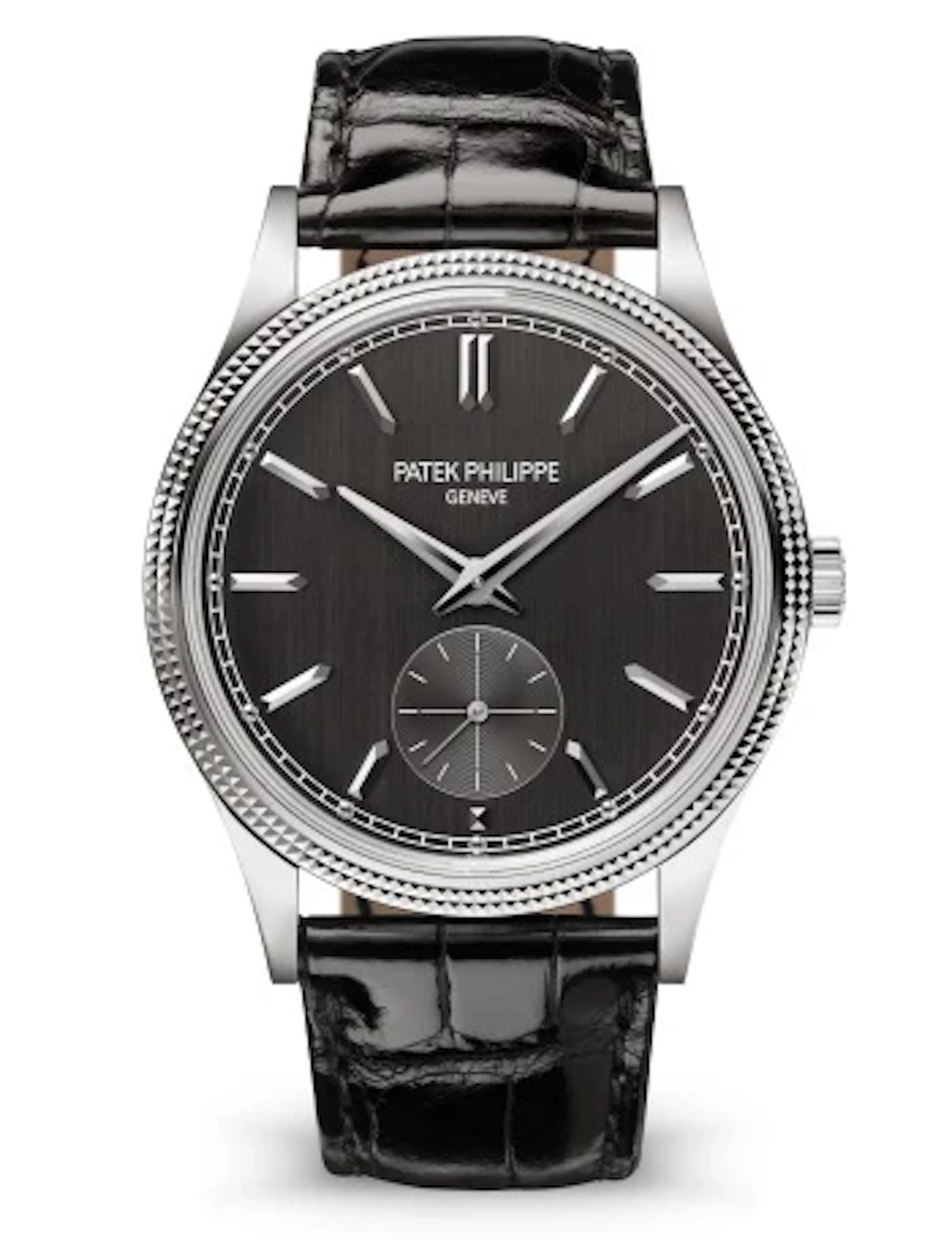Patek Philippe Calatrava Small Seconds 18K White Gold Men's Watch