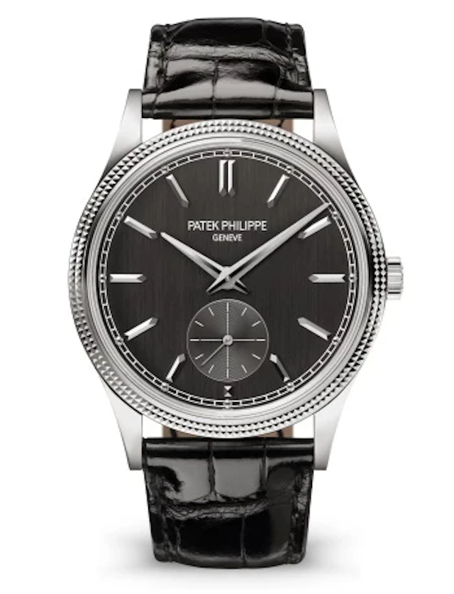 Patek Philippe Calatrava Small Seconds 18K White Gold Men's Watch