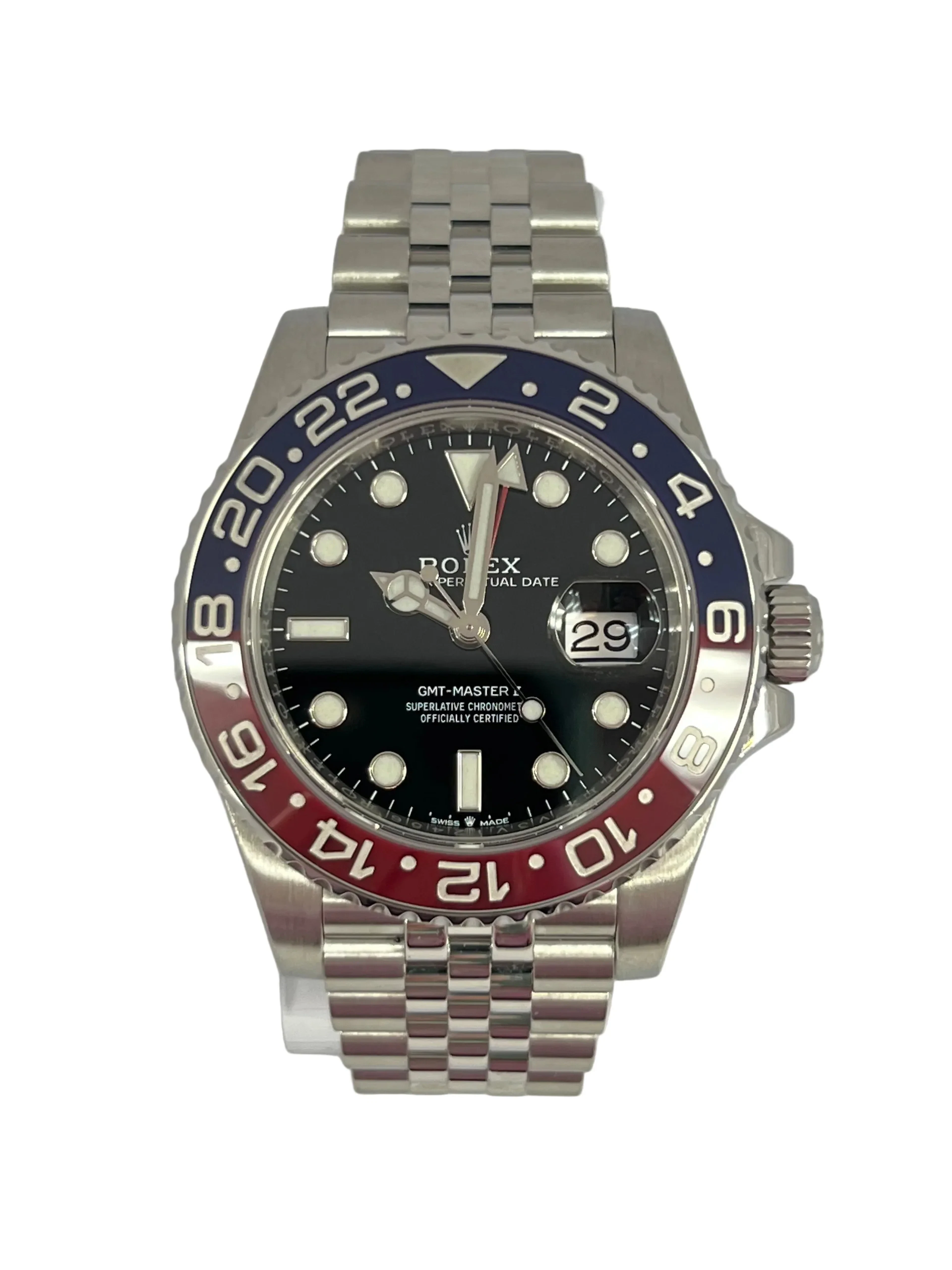 Rolex GMT-Master II 40 mm Stainless Steel Men’s Watch