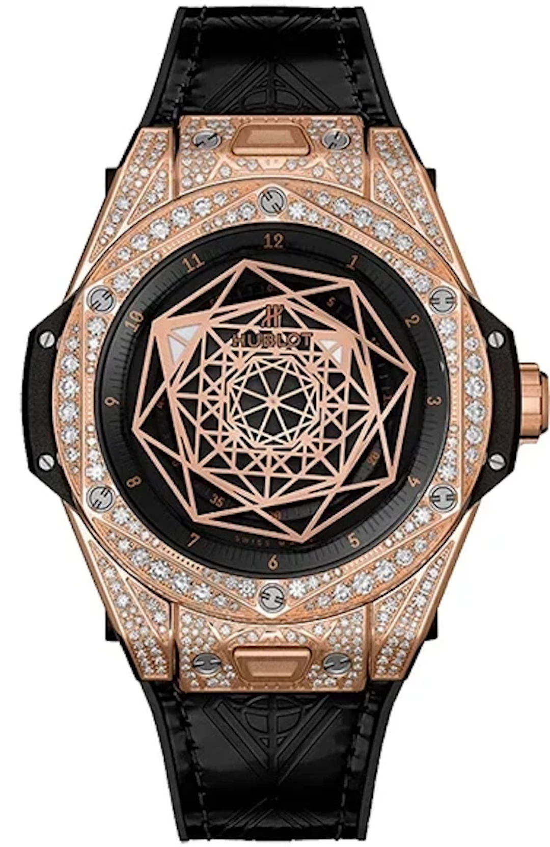 Hublot Big Bang Sang Bleu 18K Rose Gold Men's Watch