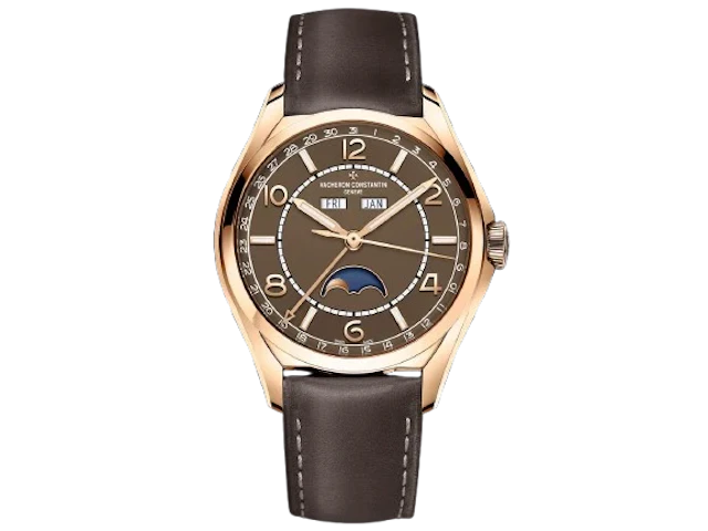 Vacheron Constantin Fiftysix Complete Calendar 18K Rose Gold Men's Watch.