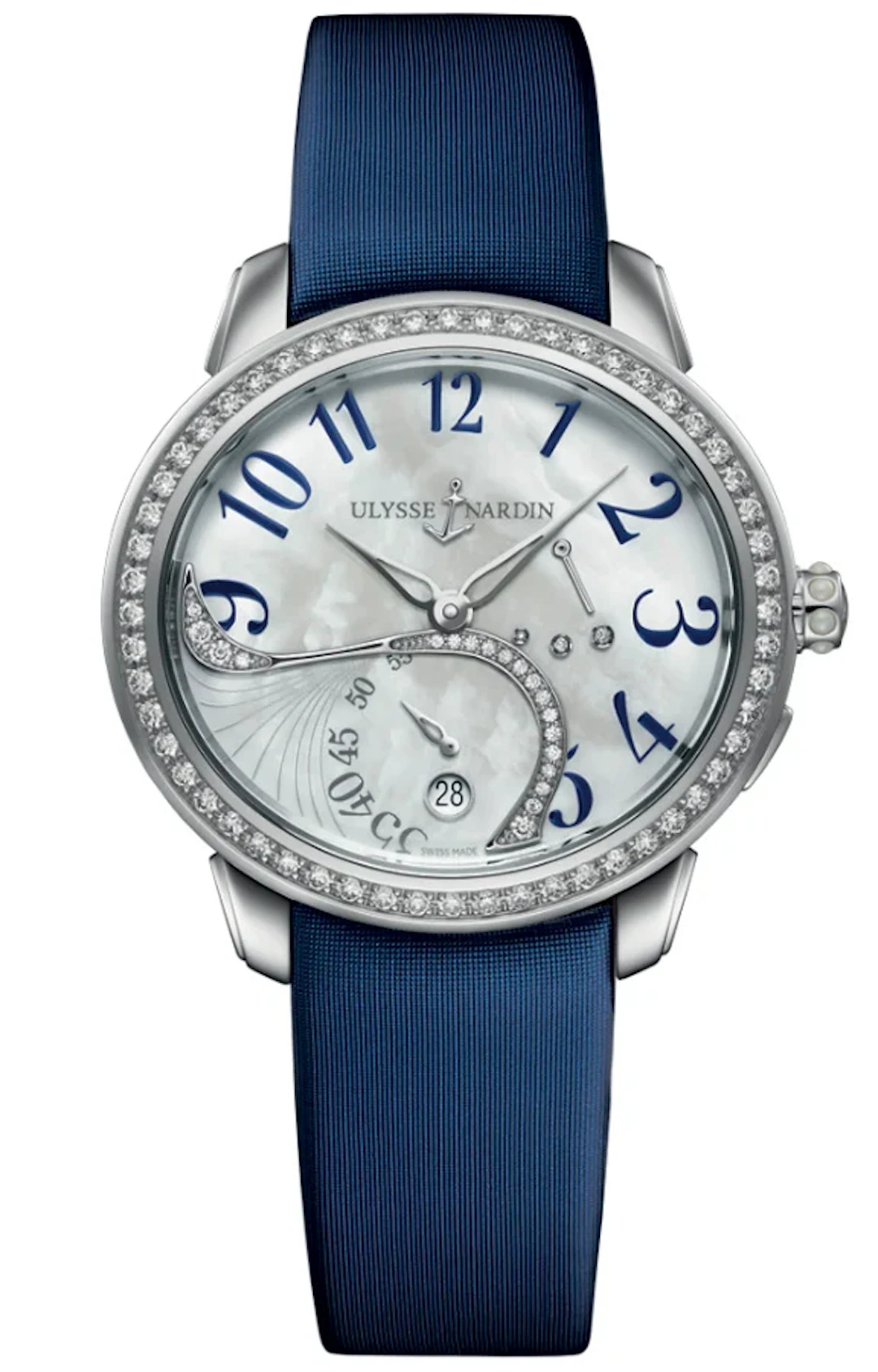 Ulysse Nardin Jade Stainless Steel Men's & Diamonds Ladies Watch
