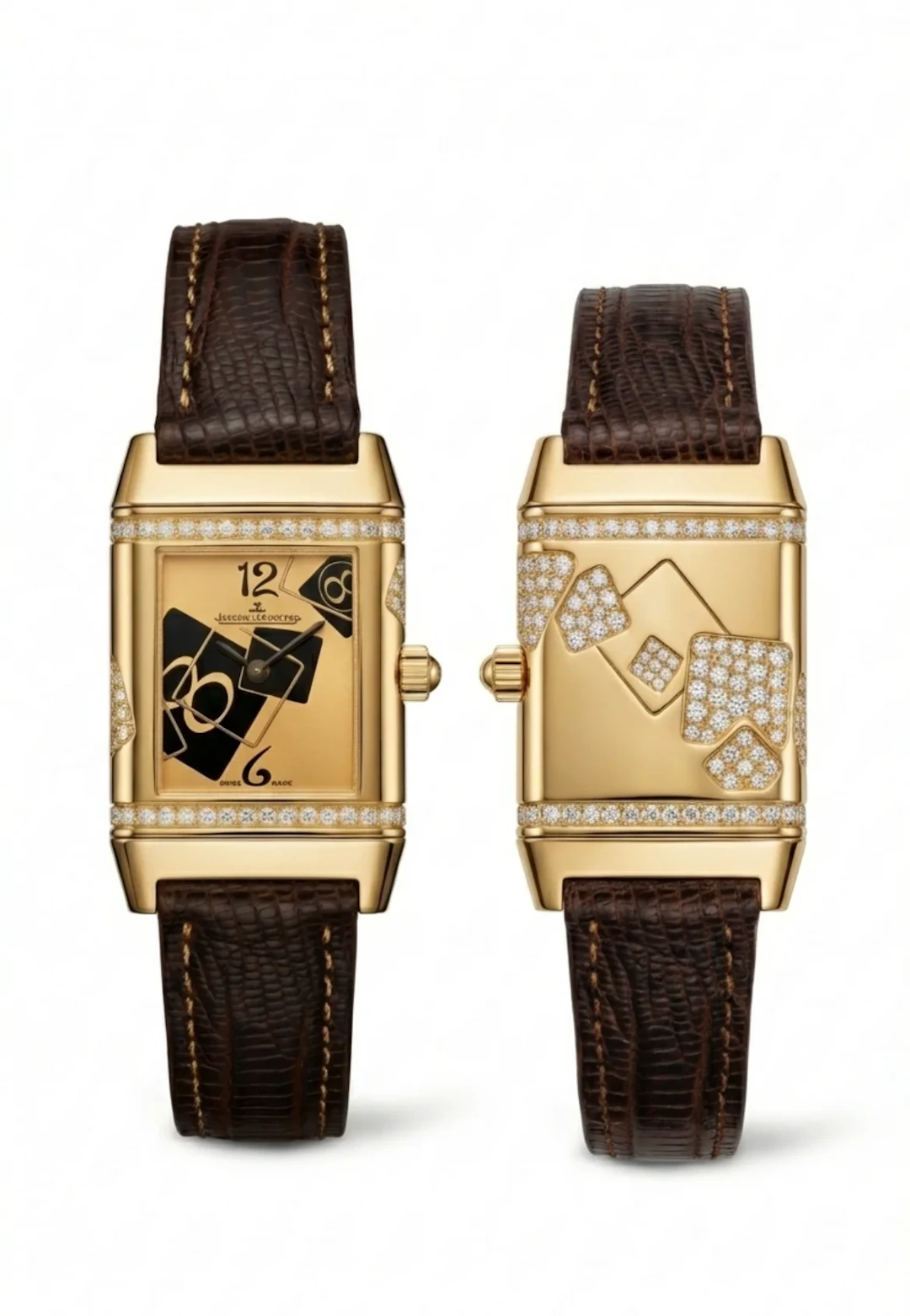 Jaeger-LeCoultre Reverso 18K Gold Woman's Watch