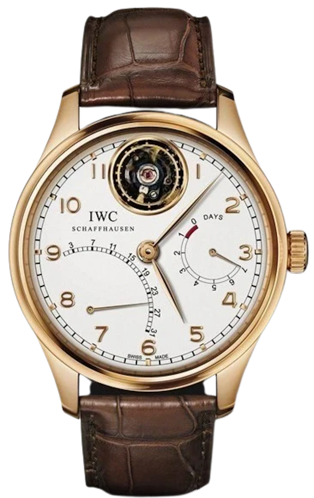 IWC Portuguese Tourbillon 18K Rose Gold Men’s Watch
