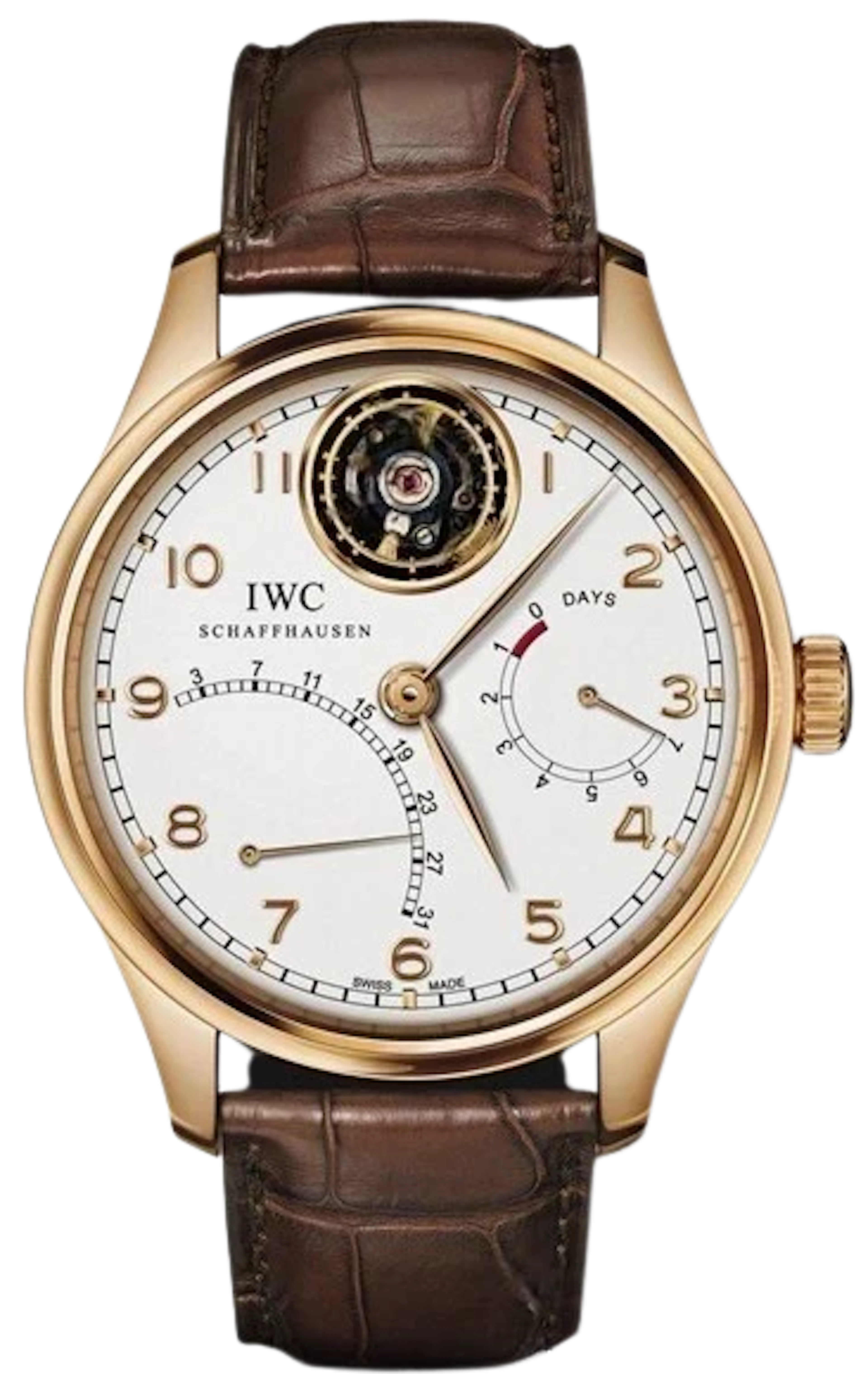 IWC Portuguese Tourbillon 18K Rose Gold Men’s Watch