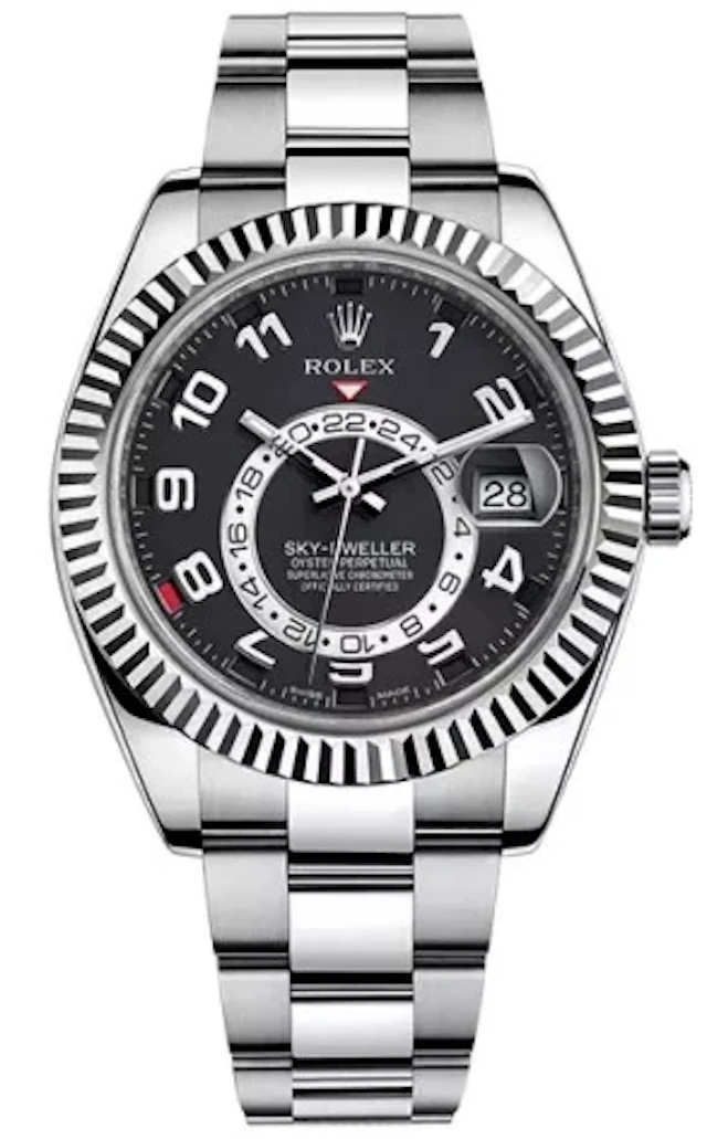Rolex Sky-Dweller 18K White Gold Men's Watch
