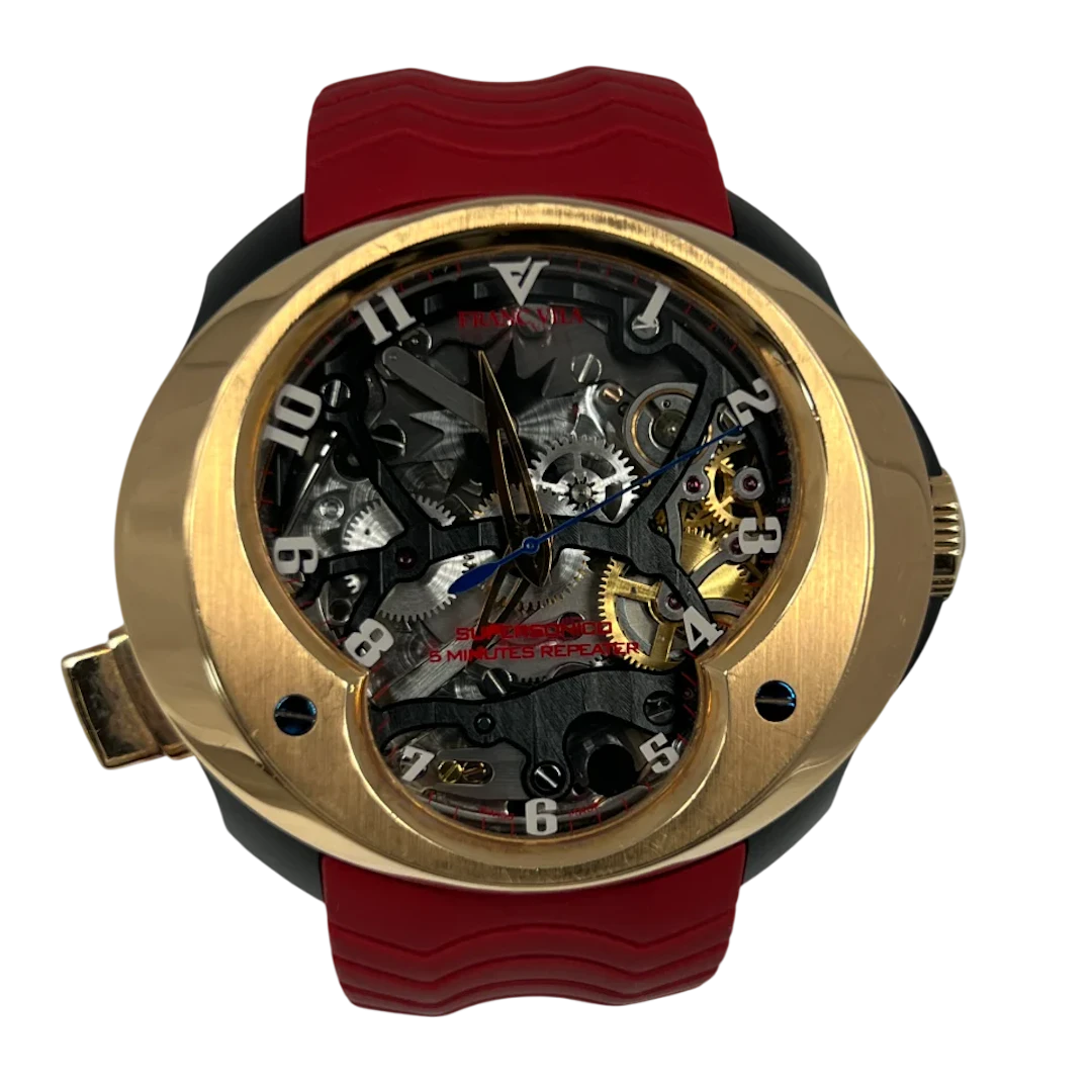 Franc Vila Cobra Super Sonico 5 Minutes Repeater 18K Rose Gold & PVD