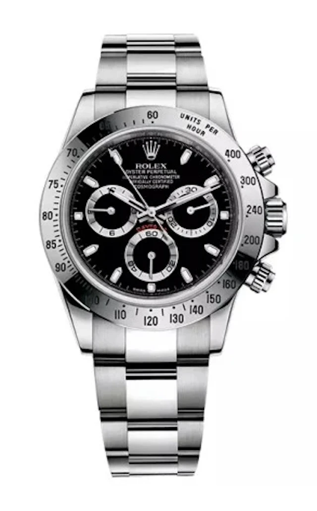 Rolex Daytona Cosmograph Stainless Steel Men's Watch