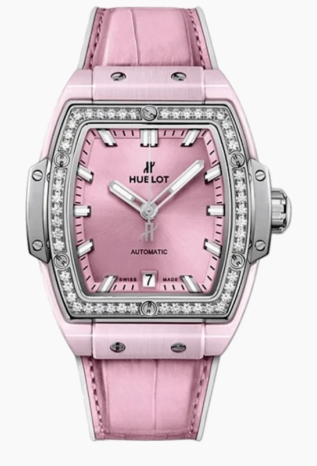 Hublot Spirit of Big Bang Titanium and Pink Ceramic Women's Watch
