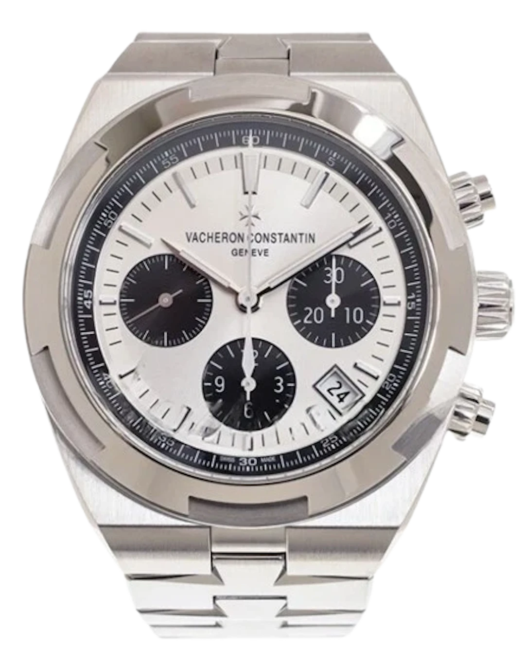 Vacheron Constantin Overseas Chronograph “Panda” Stainless Steel Men's Watch