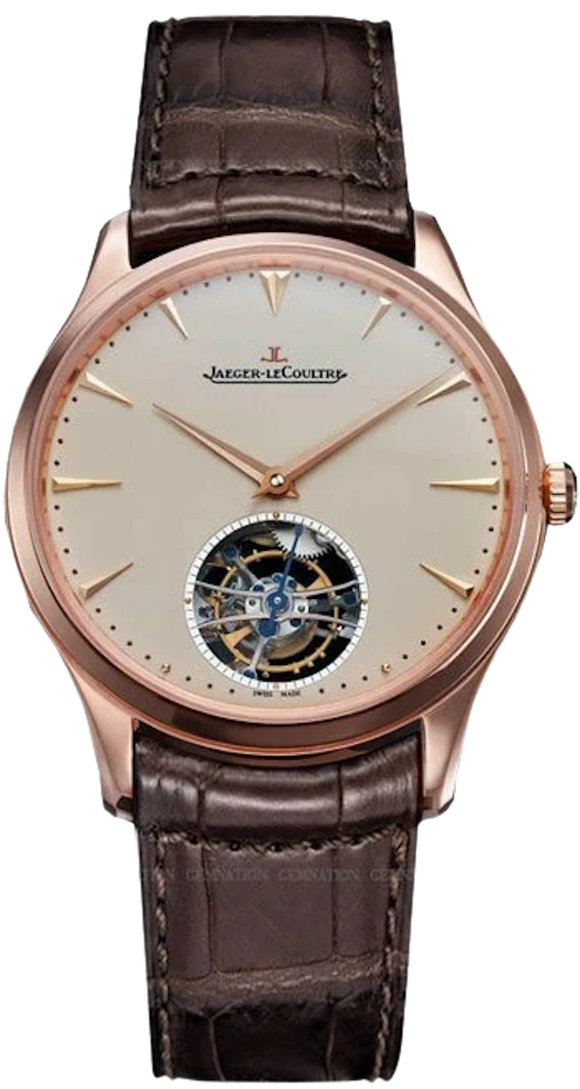Jaeger-LeCoultre Master Ultra Thin Tourbillon 18K Rose Gold Men’s Watch