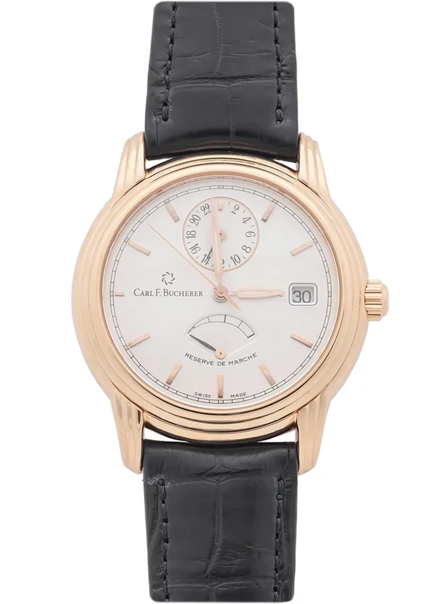 Carl F. Bucherer Archimedes Reserve de Marche 18K Yellow Gold Men's Watch