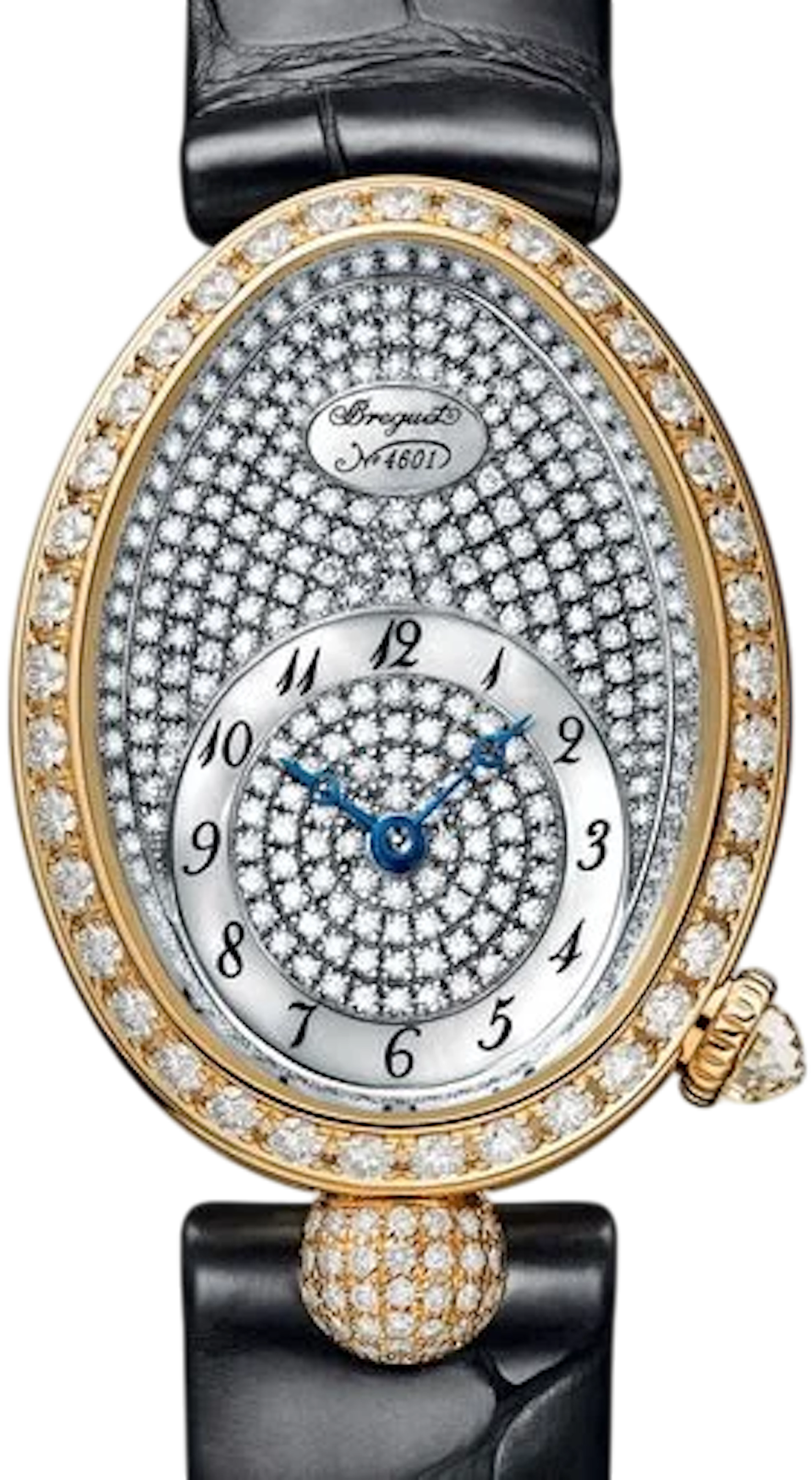 Breguet Reine de Naples Automatic Mini 18K Yellow Gold & Diamonds Lady's Watch