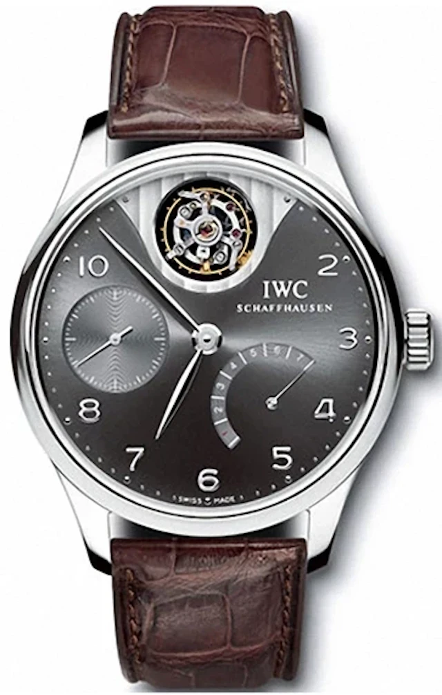 IWC Portuguese Tourbillon Mystere 18K White Gold Men’s Watch