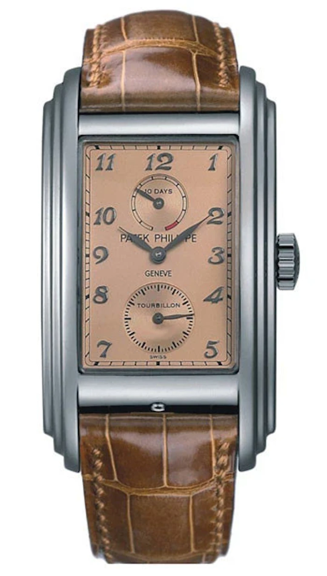 Patek Philippe Grand Complications 10 Day Tourbillon Platinum Men's Watch
