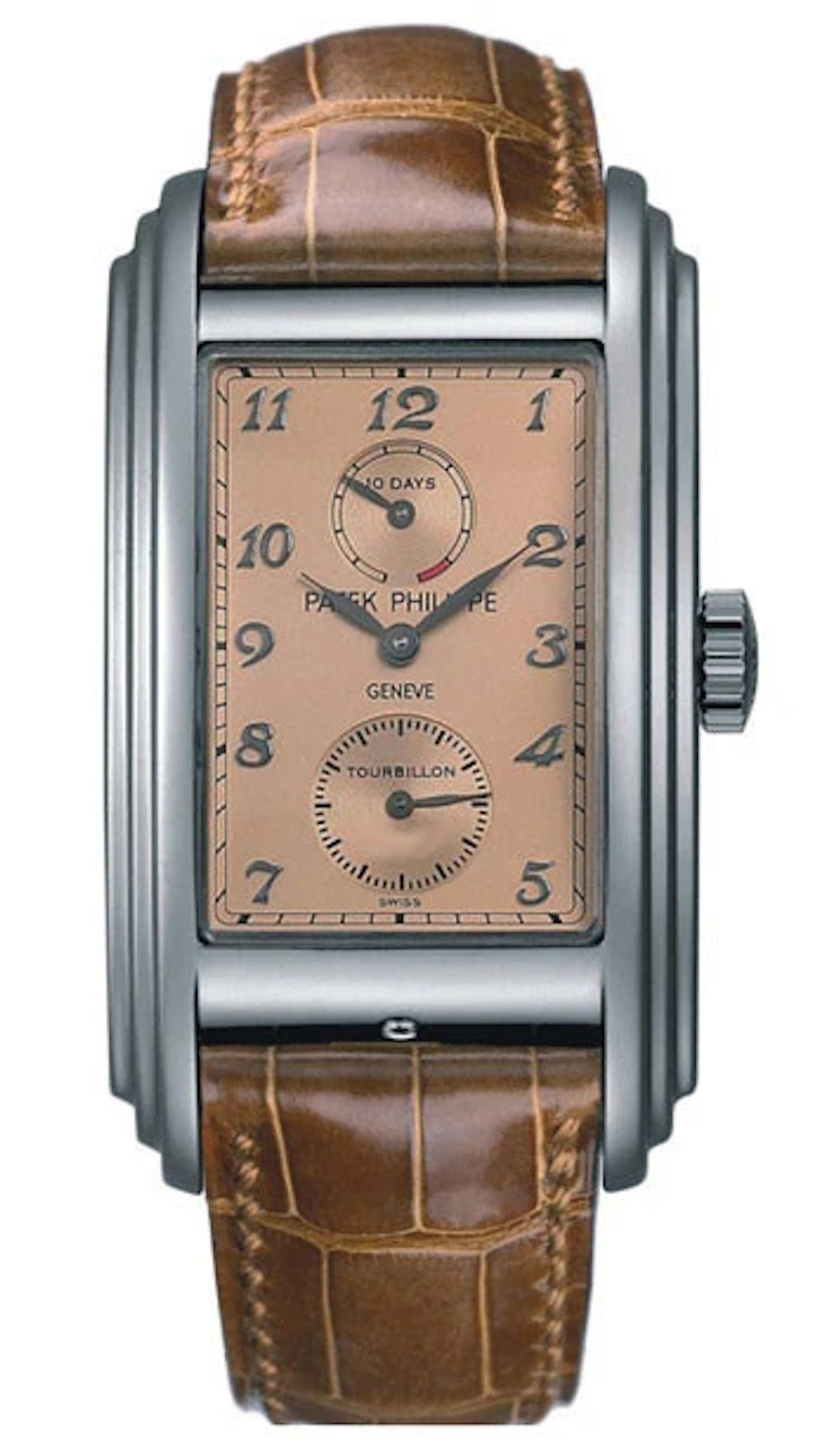 Patek Philippe Grand Complications 10 Day Tourbillon Platinum Men's Watch