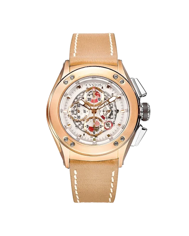 Cvstos ChallengeR 50 Chronograph 18K Yellow Gold Men's Watch