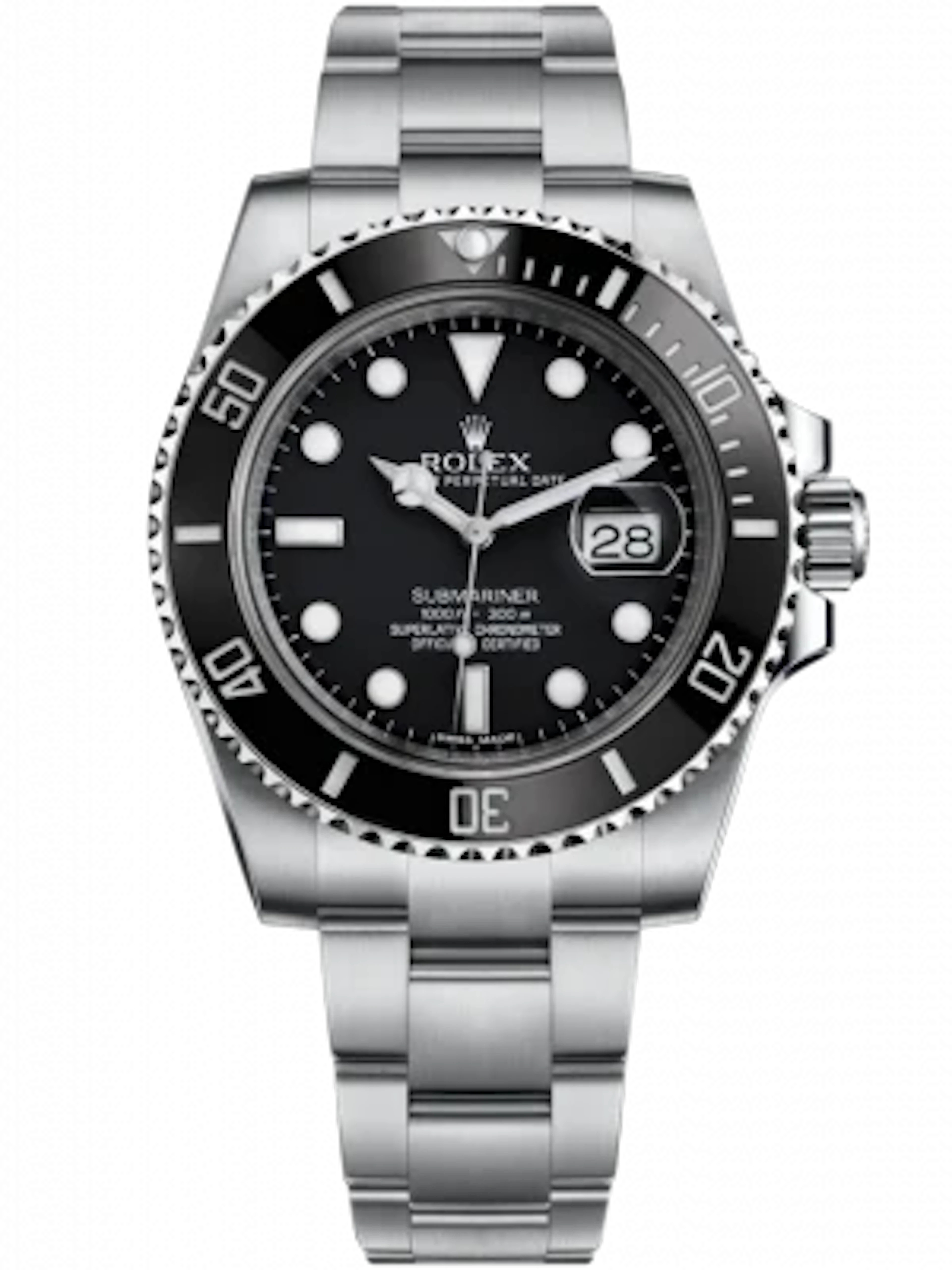 Rolex Submariner Date Stainless Steel Men's Watch