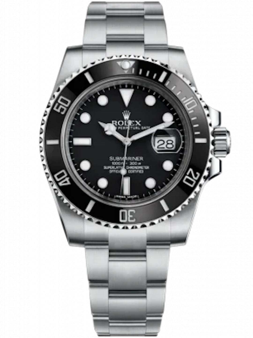 Rolex Submariner Date Stainless Steel Men's Watch