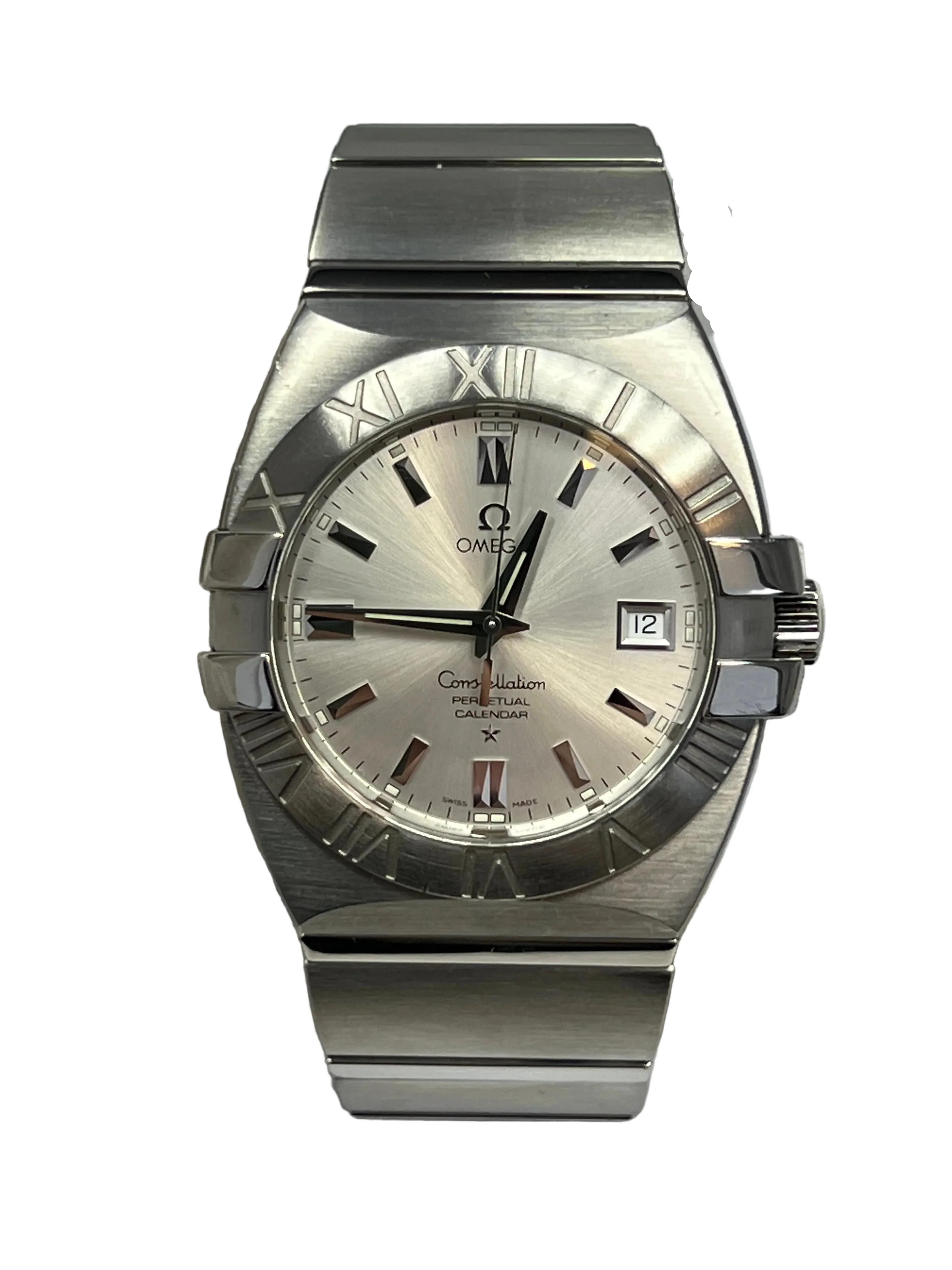 Omega Constellation Perpetual Calendar Stainless Steel Men’s Watch