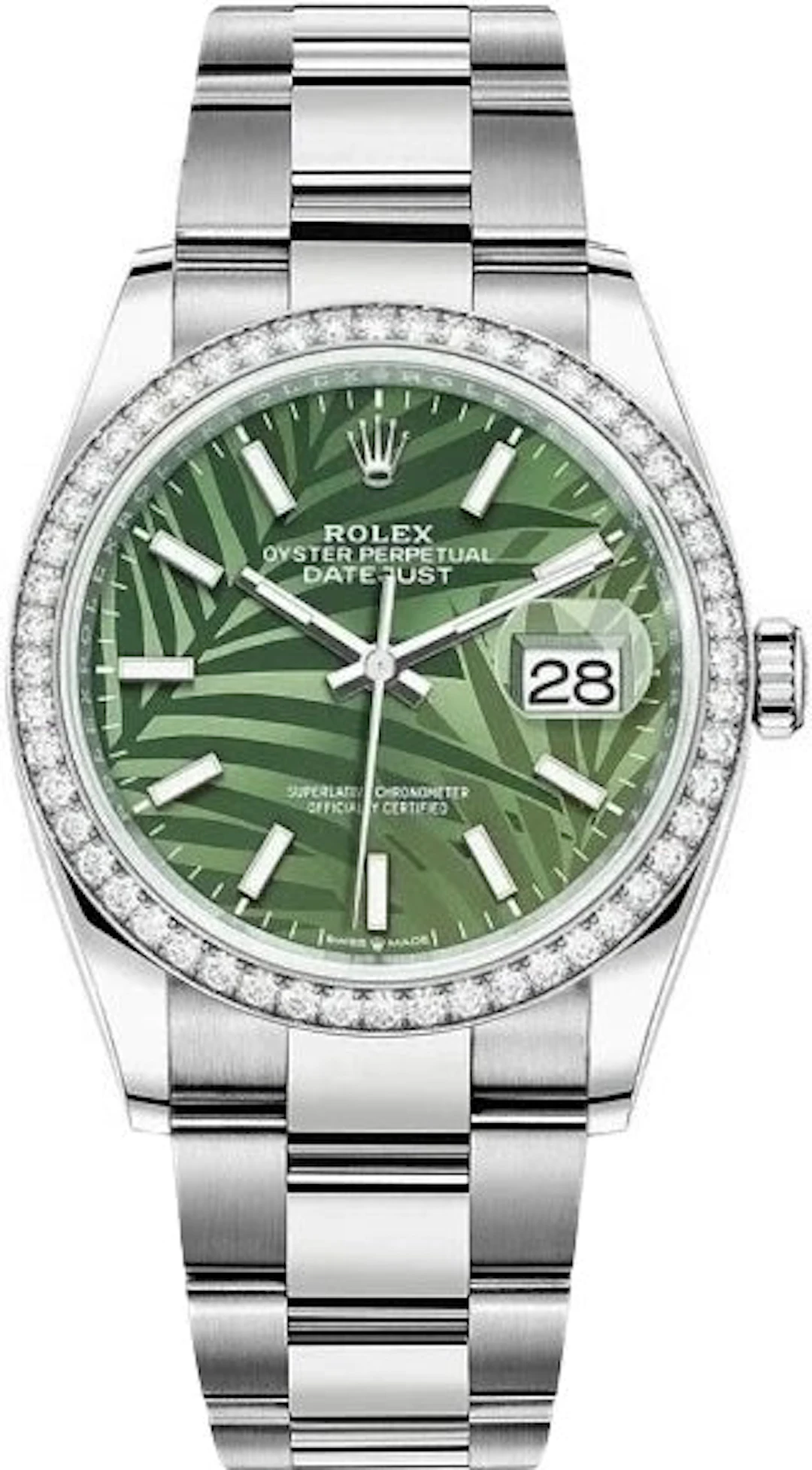 Rolex Datejust Stainless steel & 18K White Gold & Diamonds Lady's Watch