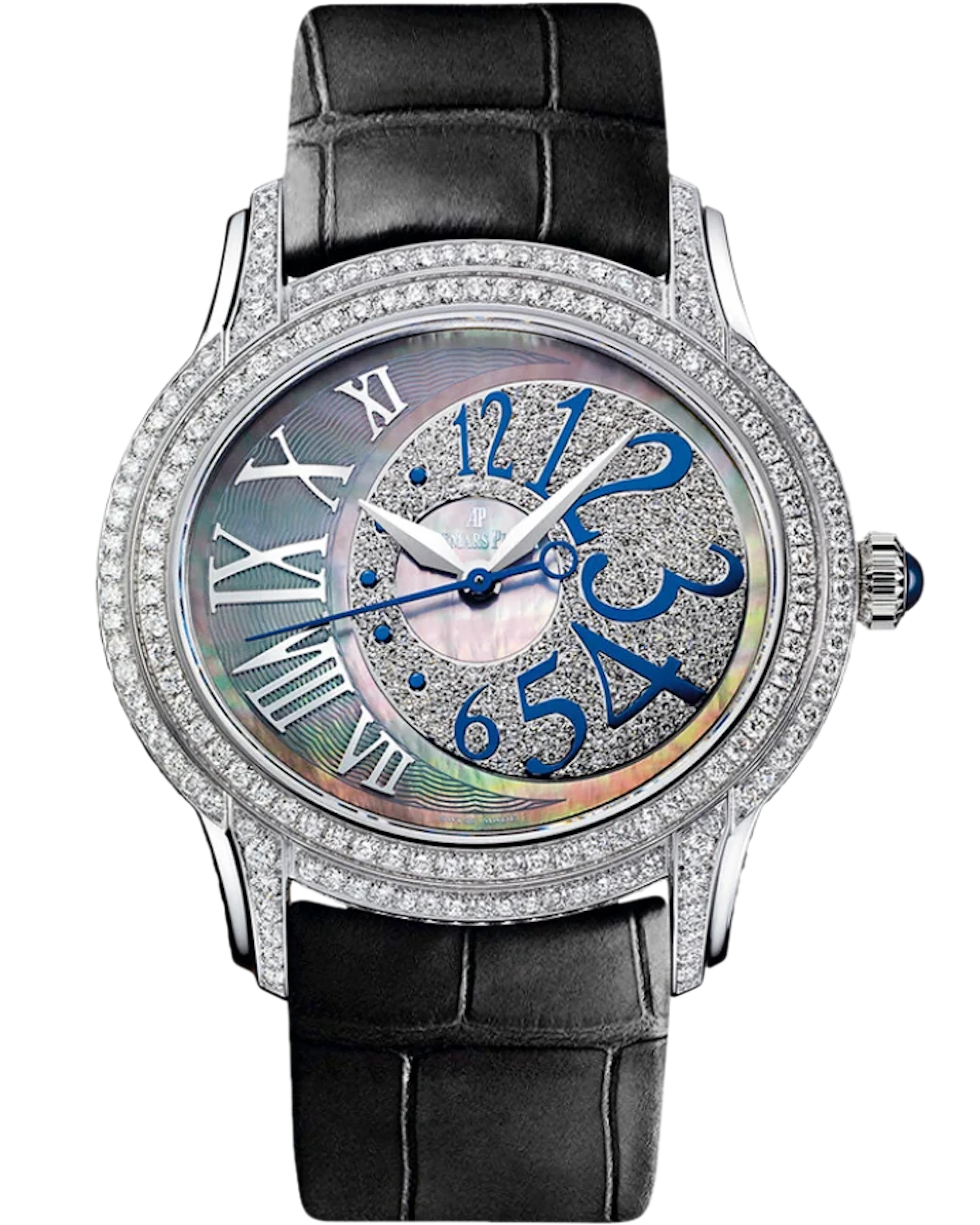 Audemars Piguet Millenary 18K White Gold & Diamonds Ladies Watch