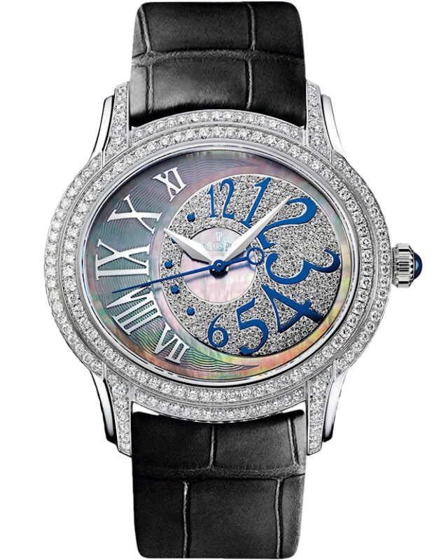 Audemars Piguet Millenary 18K White Gold & Diamonds Ladies Watch