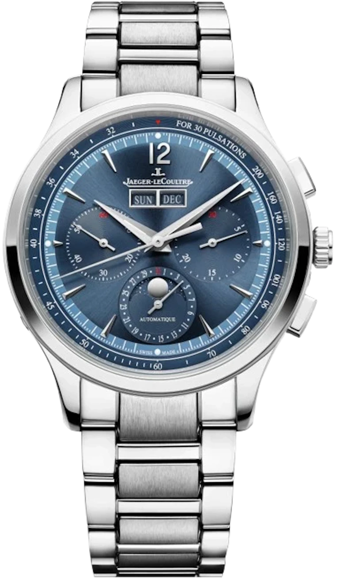Jaeger-LeCoultre Master Control Chronograph Calendar Stainless Steel