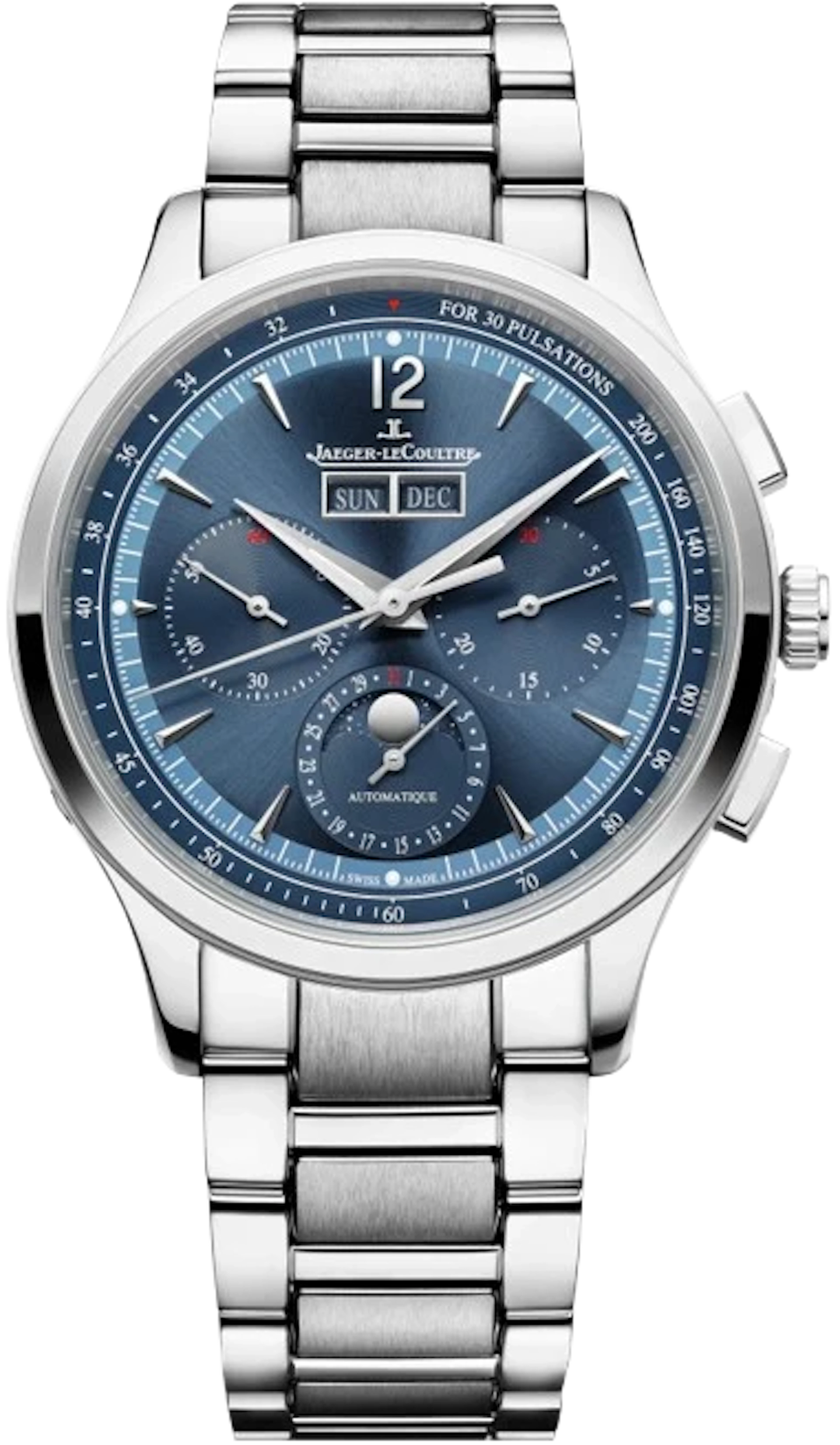 Jaeger-LeCoultre Master Control Chronograph Calendar Stainless Steel