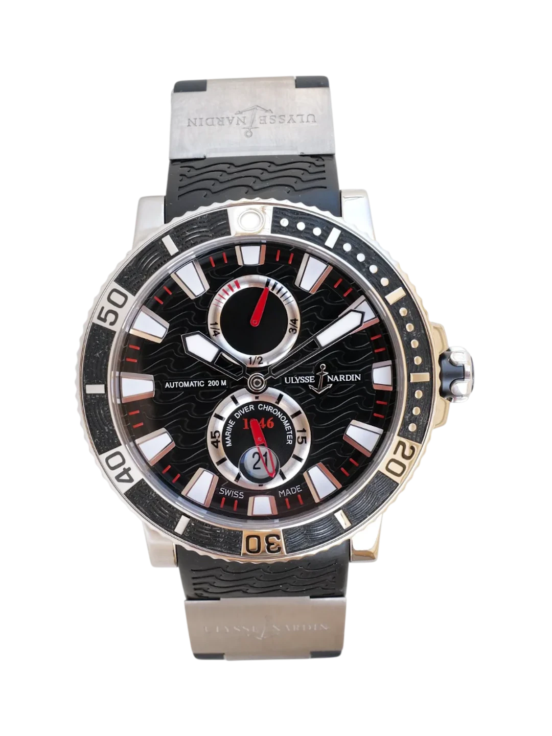 Ulysse Nardin Diver Maxi Marine Titanium & Stainless Steel Men's Watch