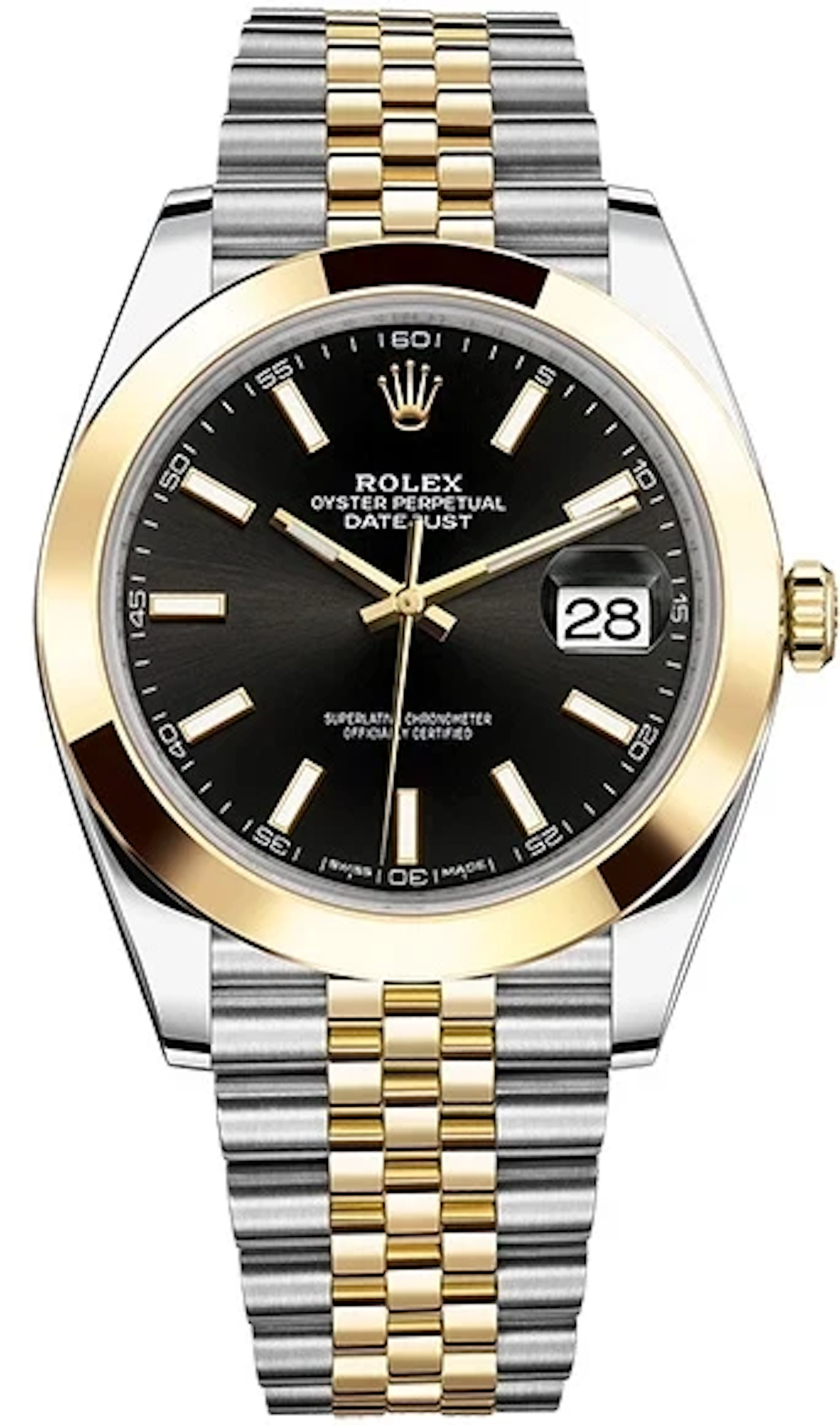 Rolex Datejust 41 Stainless Steel & 18k Yellow Gold Men's Watch