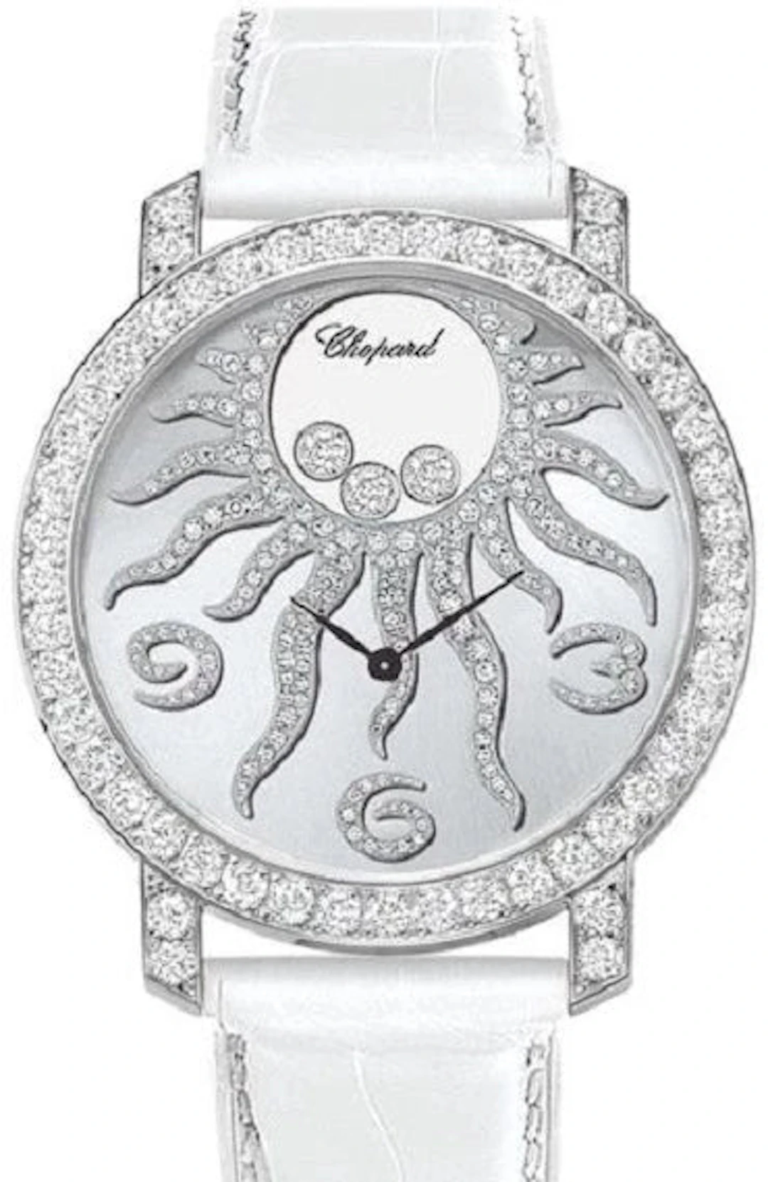 Chopard Happy Diamonds Happy Sun 18K White Gold & Diamonds Lady's Watch