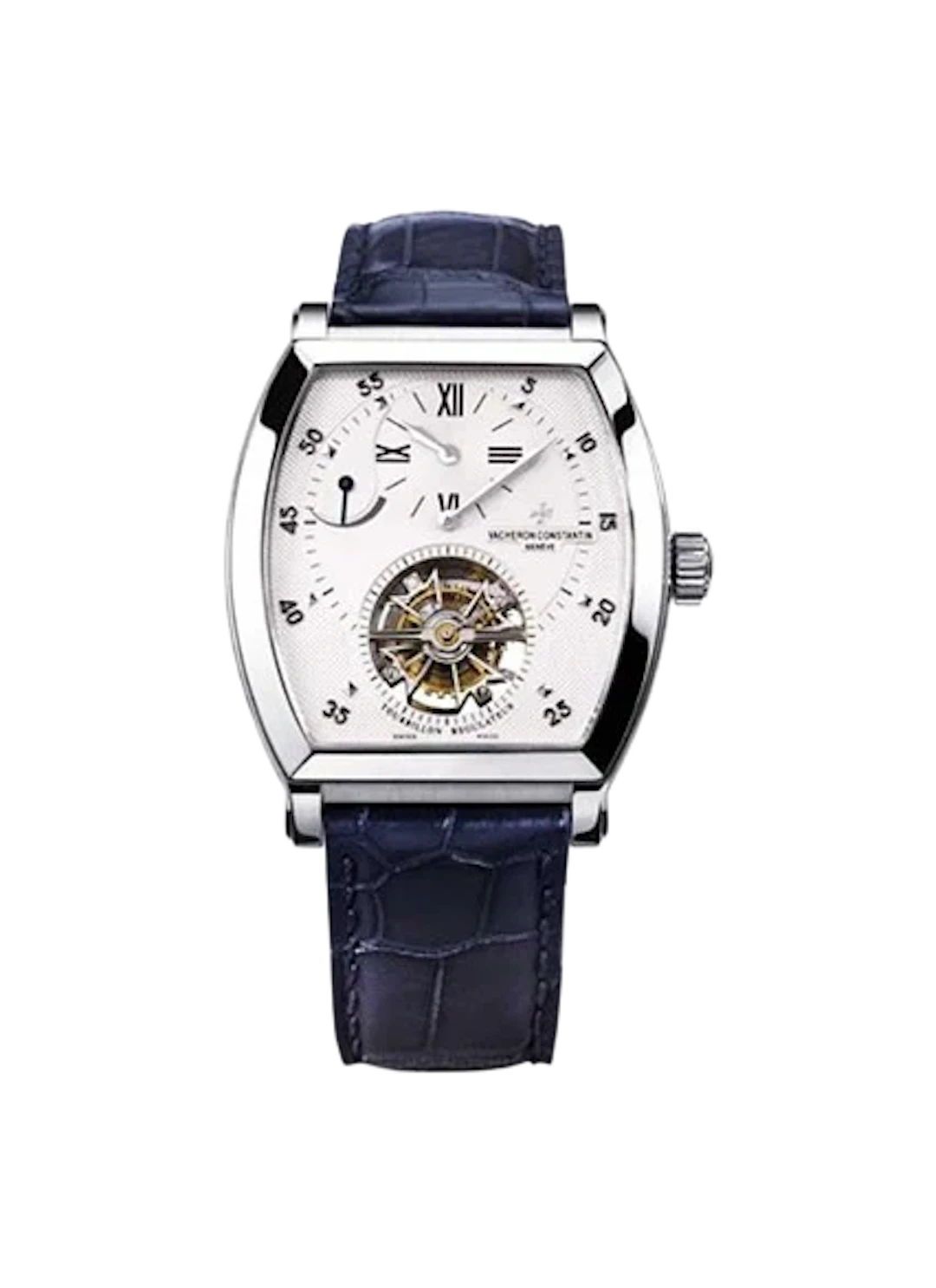 Vacheron Constantin Malte Tonneau Regulator Tourbillon Platinum Men's Watch.