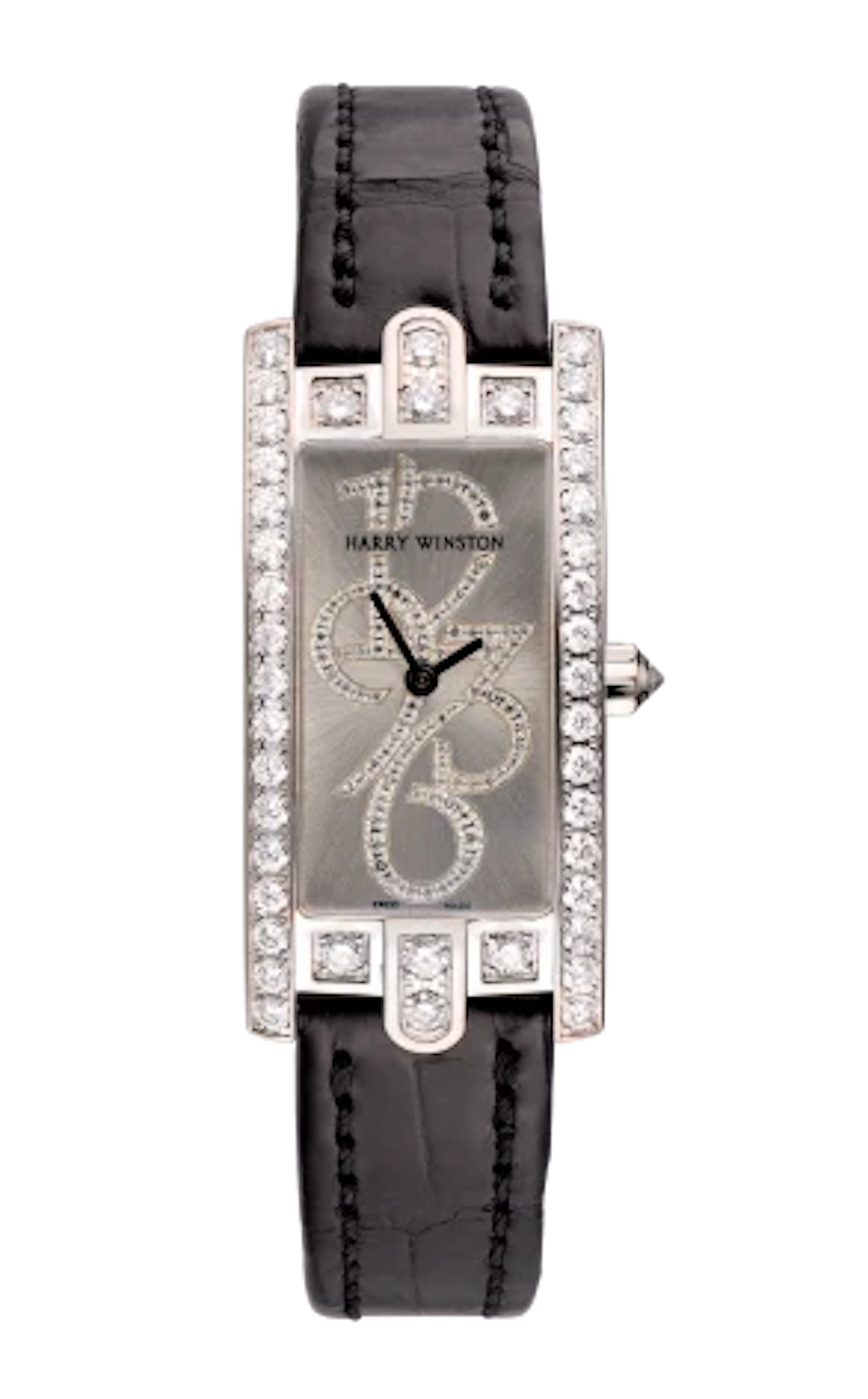 Harry Winston Avenue 18K White Gold & Diamonds Ladies Watch